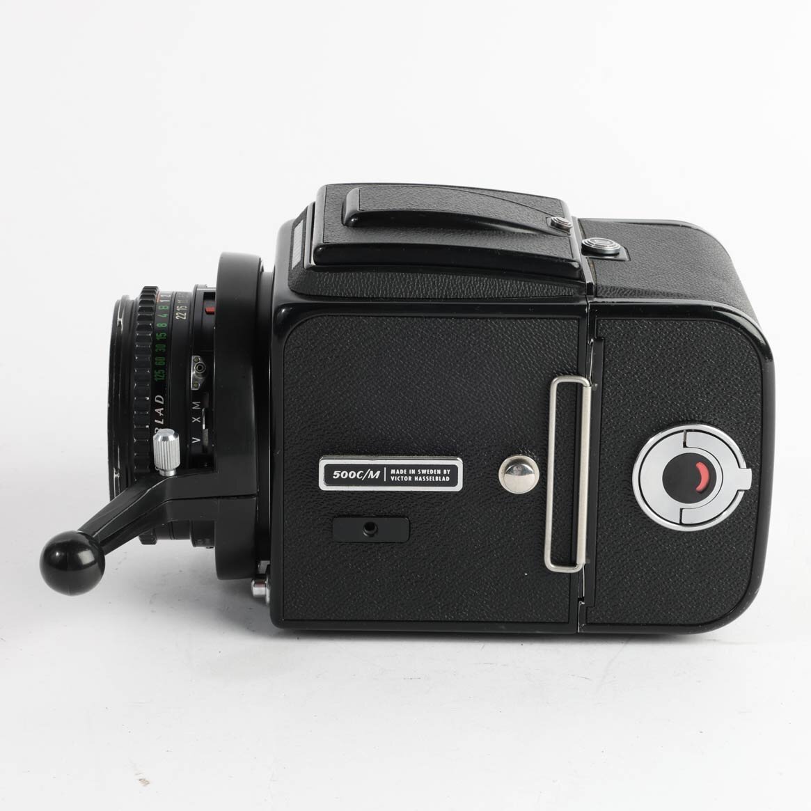 Hasselblad 500C/M Black CM Carl Zeiss Planar 2,8/80 T* A-12 Magazin