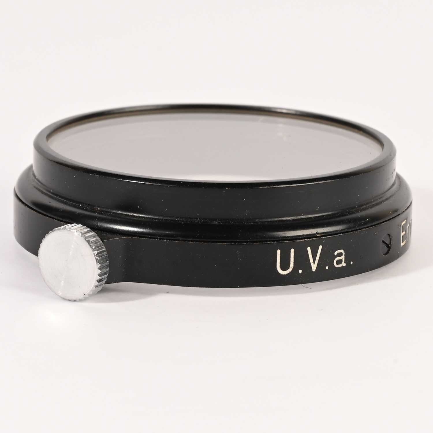 Leitz Leica A36 FIOLA 13055 UV U.V.a. Filter Black