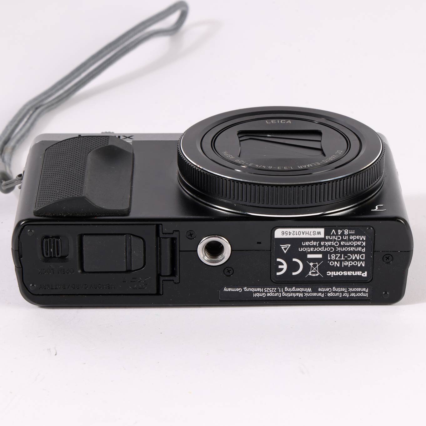 Panasonic LUMIX DMC-TZ81 Digitalkamera Digital Schwarz WiFi