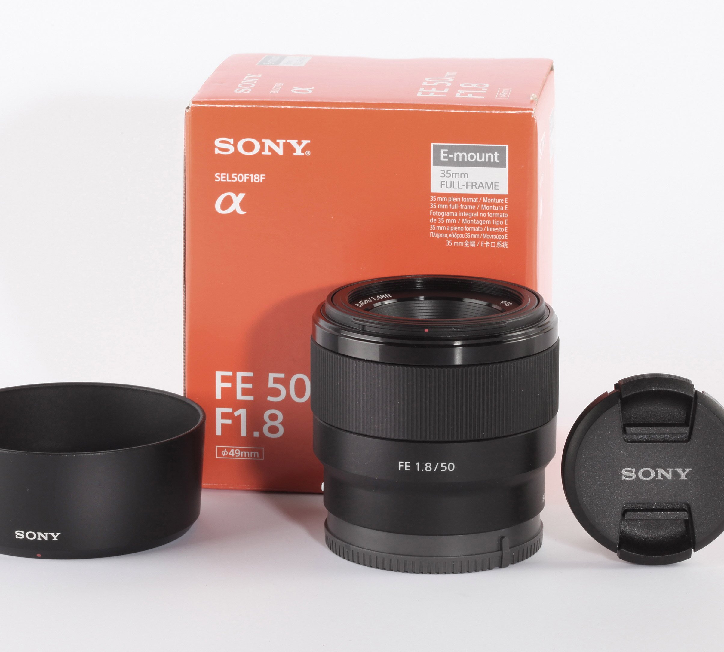 Sony FE 50mm 1,8 E Mount
