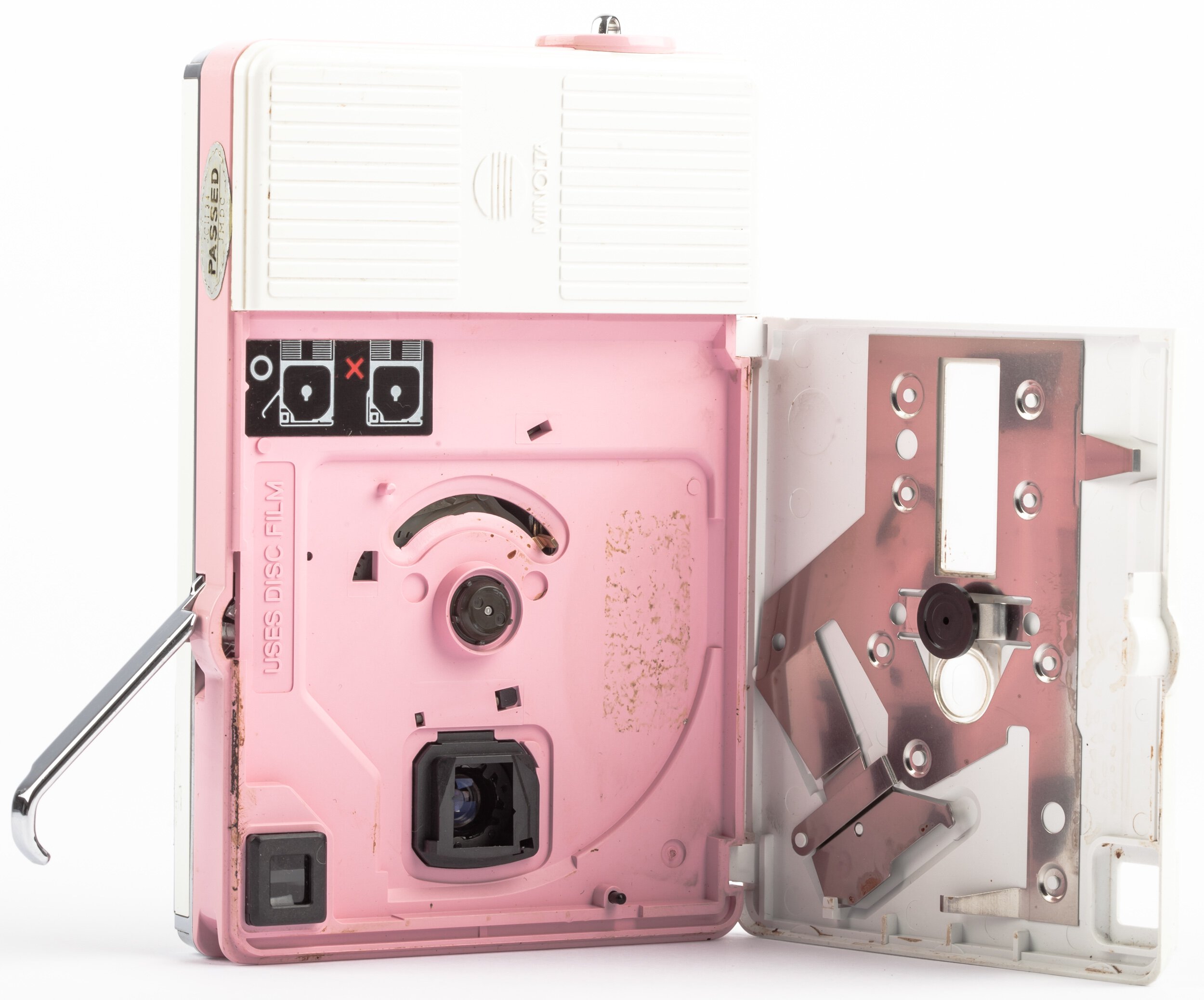 Minolta Kamera Courreges AC 101 rosa