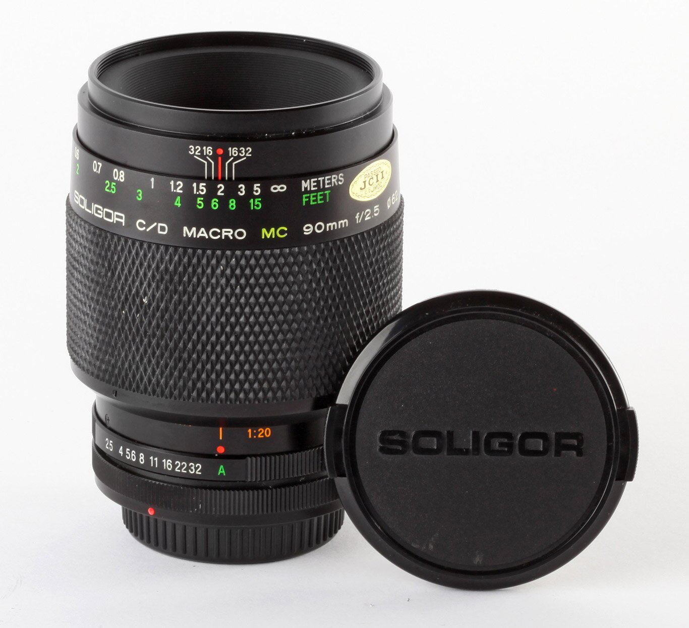 Soligor C/D Makro MC 90mm/2,5 für Canon FD