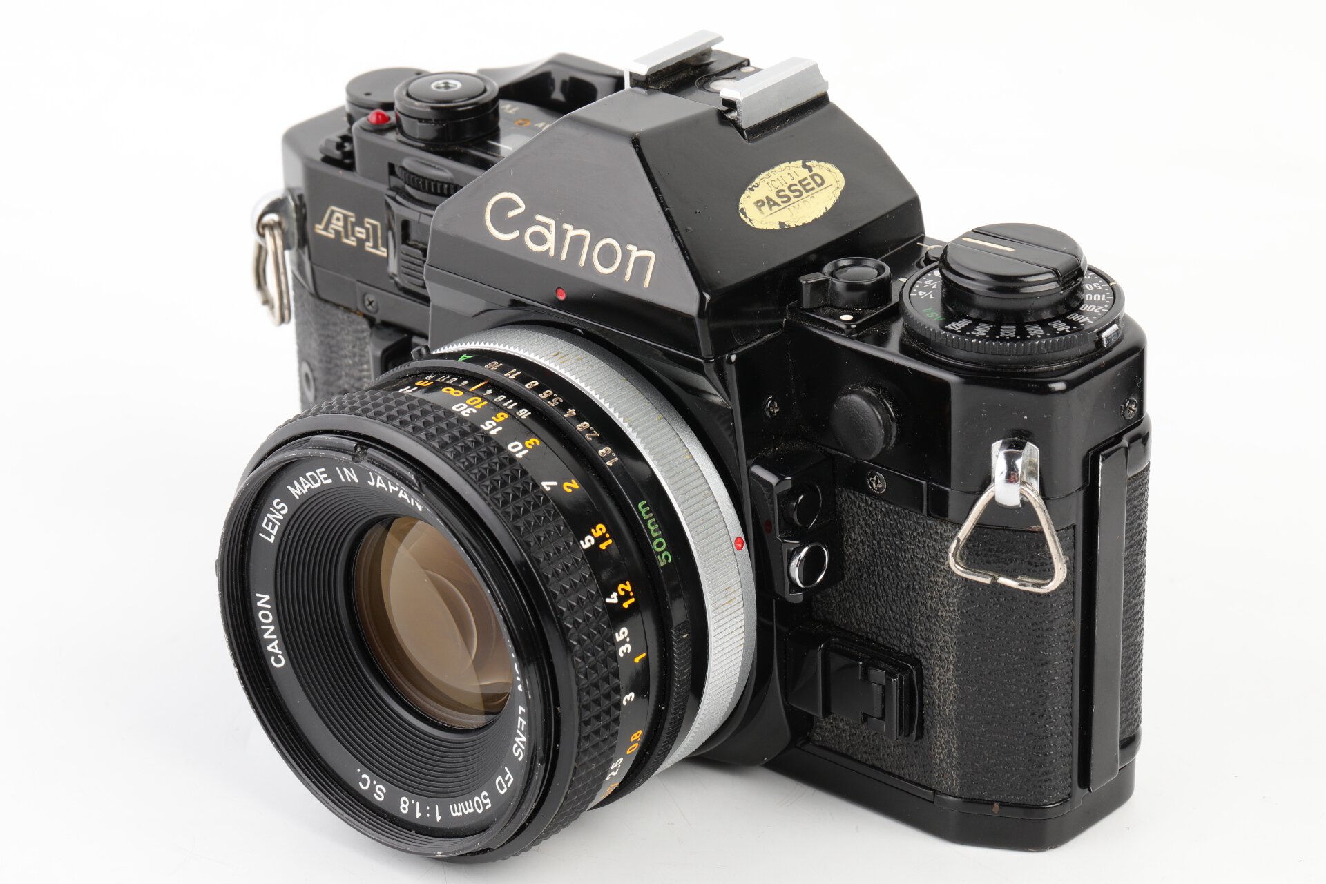 Canon A-1 + FD 50mm 1,8 S.C.