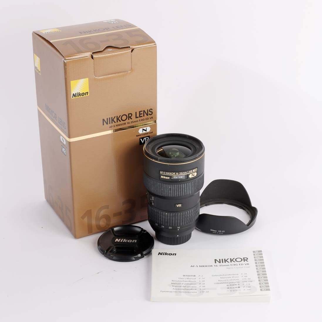 Nikon AF-S 16-35 mm f/4 G SWM VR ED IF Objektiv