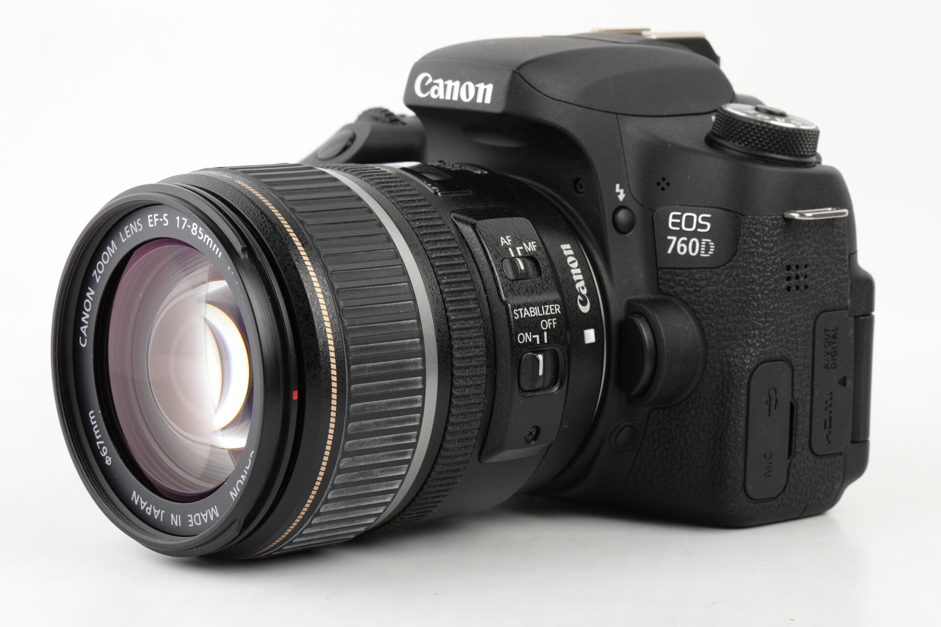 Canon EOS 760D Gehäuse + EF-S 17-85mm 4-5,6 IS  USM + 580EX Speedlite ca 4000 Auslösungen