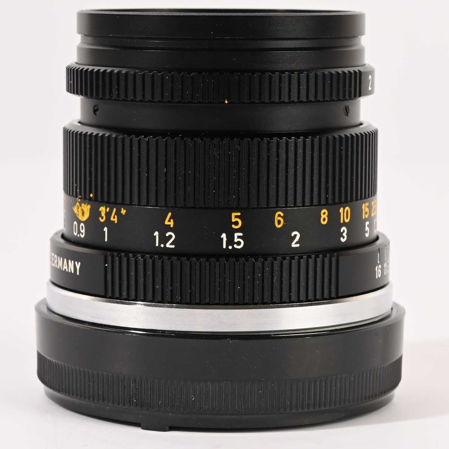 Leica M Summicron 2/50mm Lens Germany Black