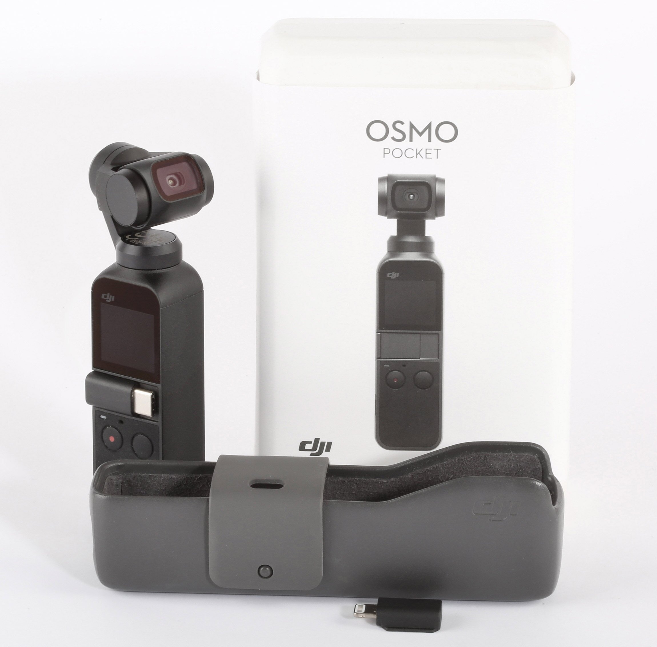 DJI Osmo Pocket Handheld Gimbal OT110 4K Ultra HD Schwarz.