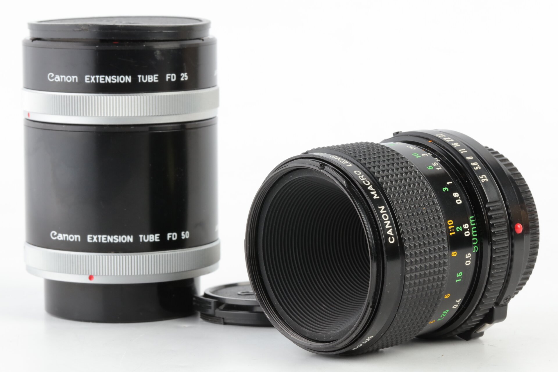 Canon FD 50mm 3,5 Macro mit Extension Tubes FD 25 + FD 50