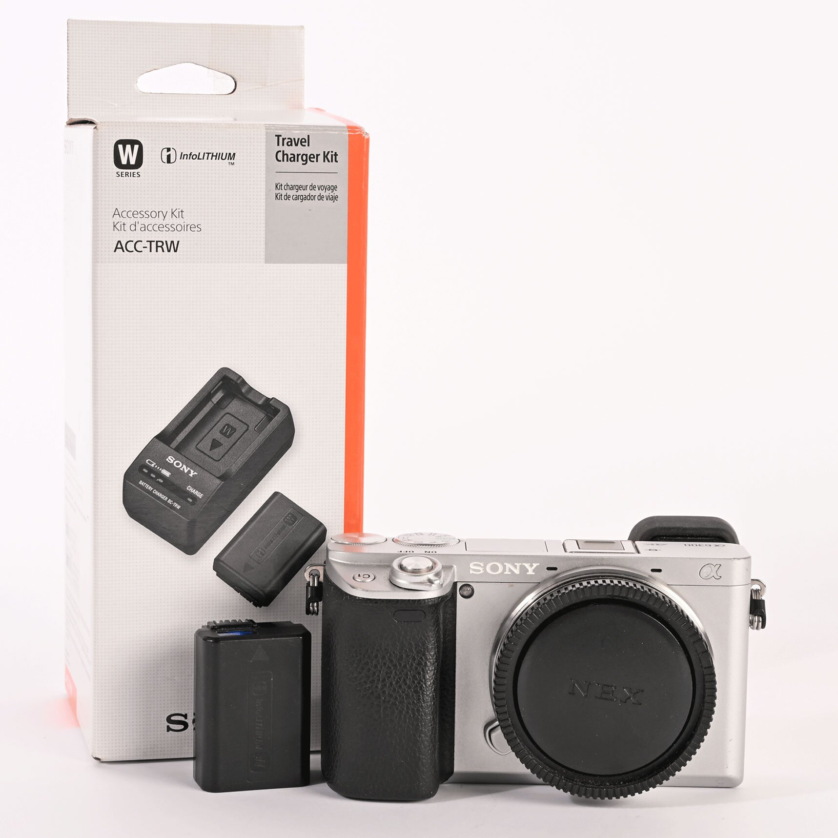 Sony Alpha A6300 24.2MP Digitalkamera Silber