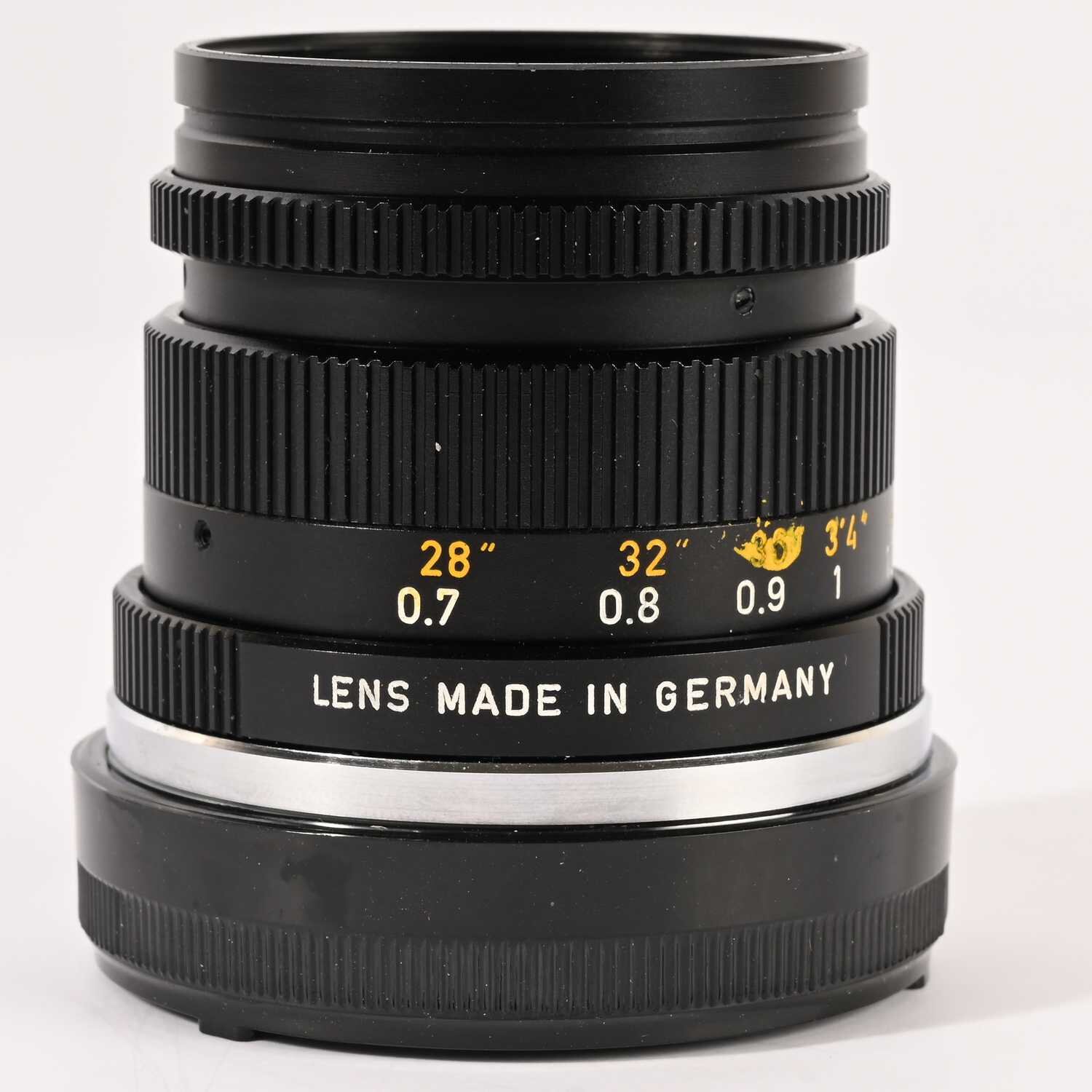 Leica M Summicron 2/50mm Lens Germany Black