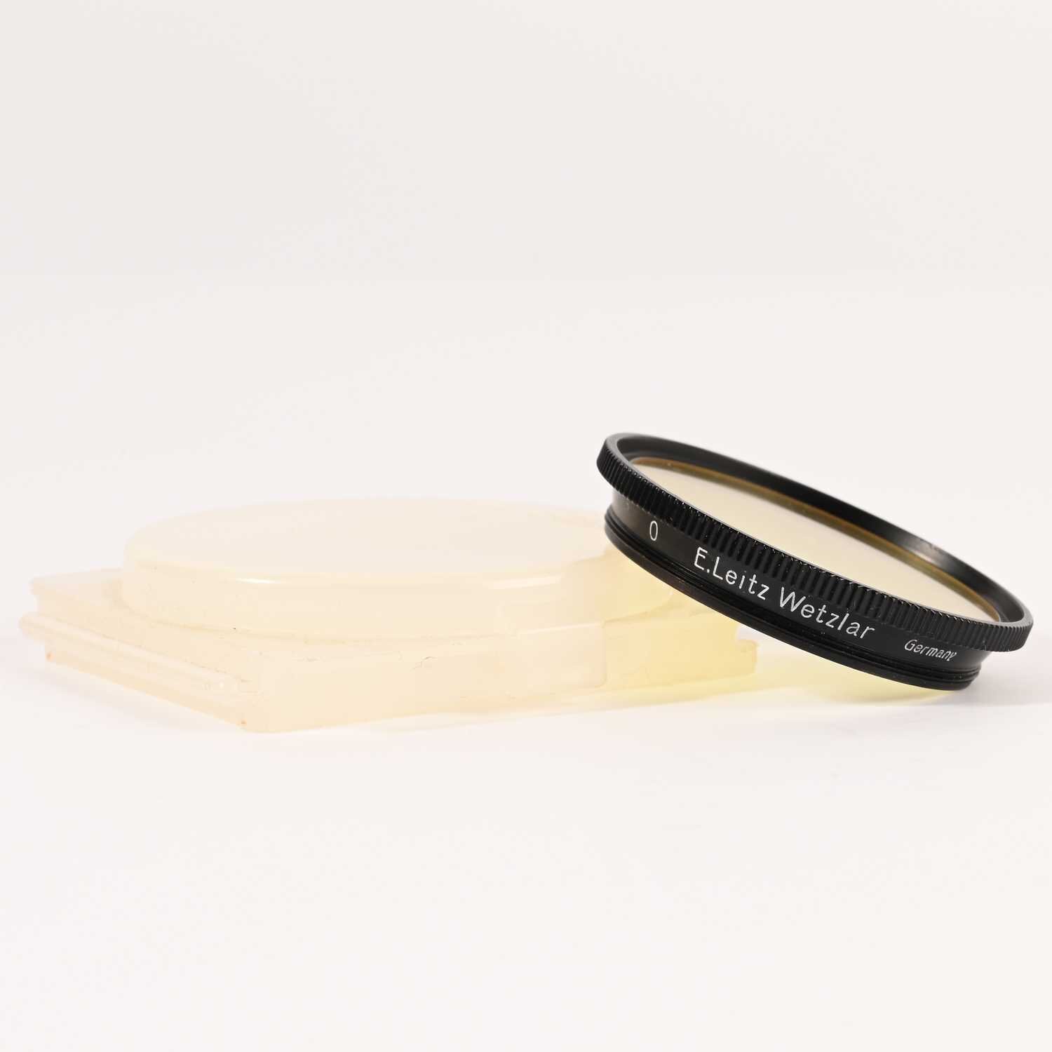 Leica Leitz Gelbfilter 0 E.Leitz Wetzlar 36mm
