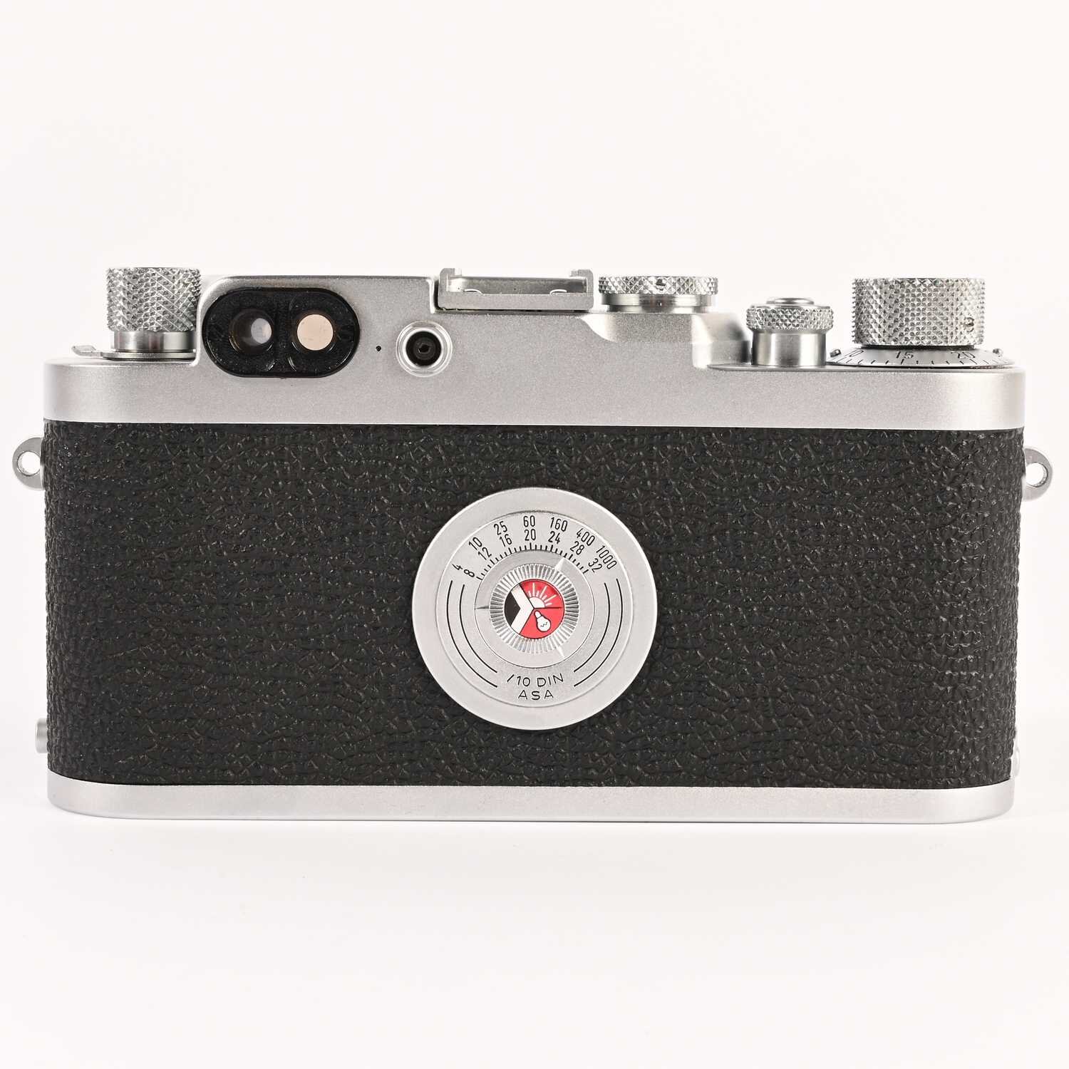 Leitz Leica IIIG Gehäuse Body 3G Leitz Elmar 5cm 3,5 Red Scale