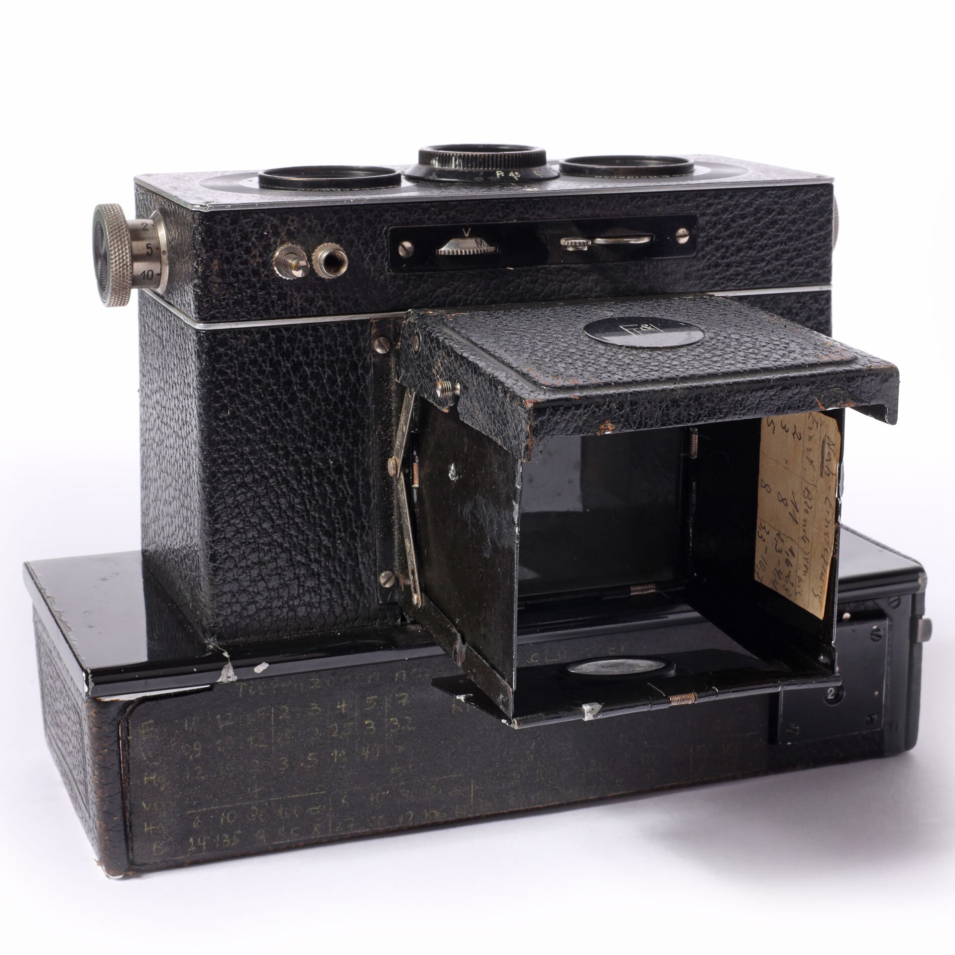 Rollei Heidoscop 6x13cm Stereo Camera Carl Zeiss Tessar 4,5/7,5 cm