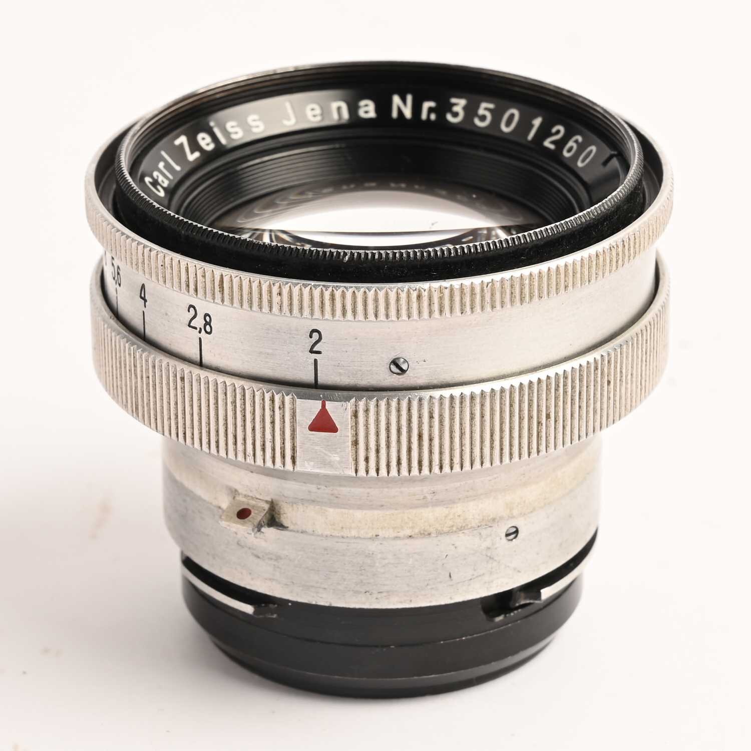 Carl Zeiss Jena Sonnar 1:2/50 mm T Contax RF