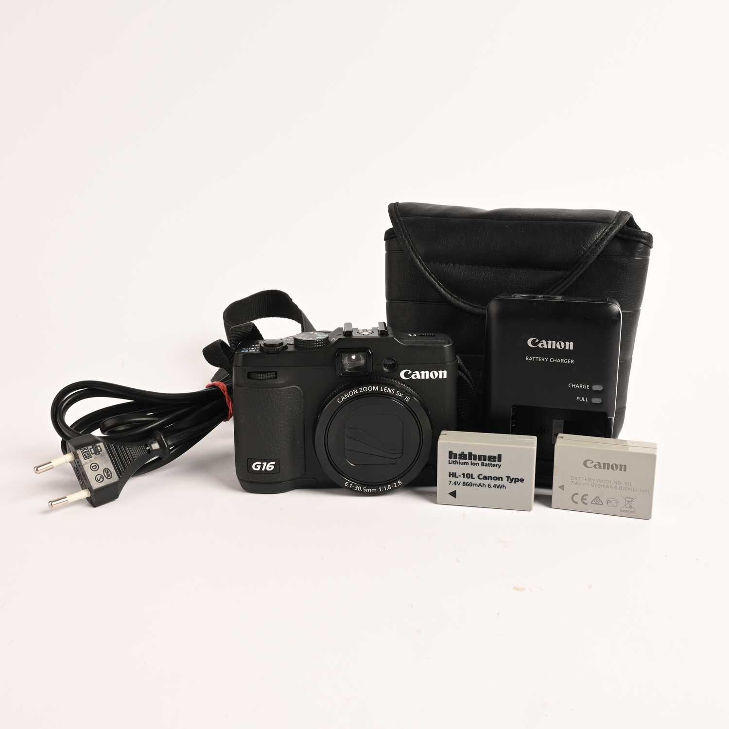 Canon PowerShot G16 12.1 MP Digital Camera black 5x Optical Zoom Wifi Wlan