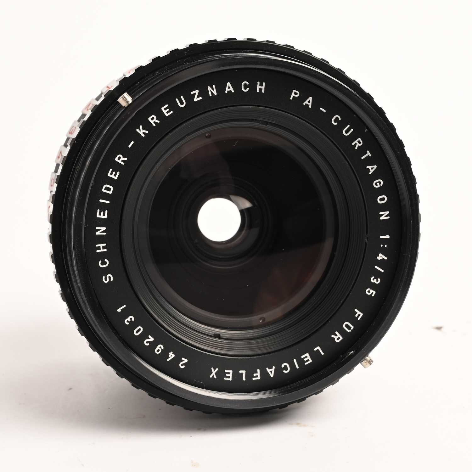 Schneider Kreuznach PA Curtagon 35mm f4 MC Objektiv Leicaflex