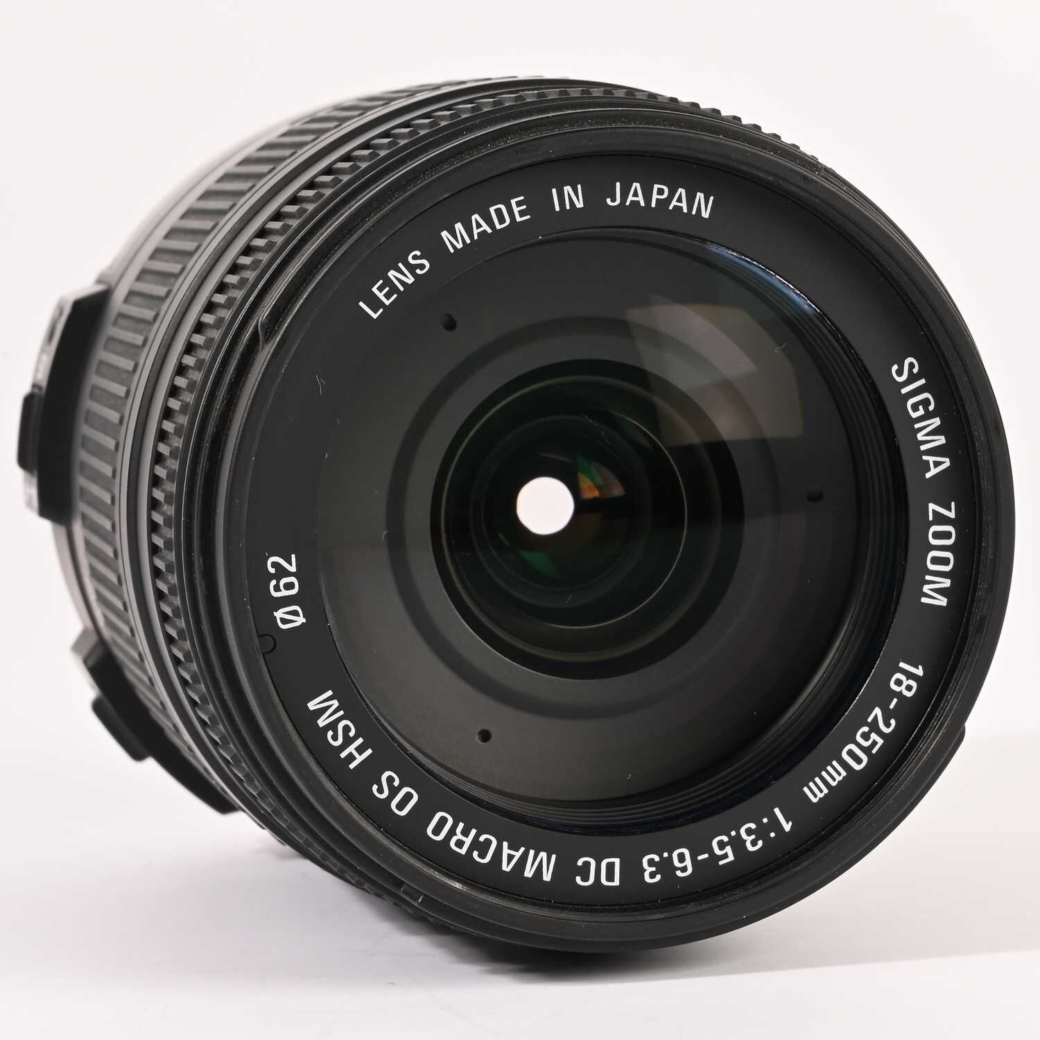 SIGMA 18-250 mm F/3,5-6,3 macro DC OS HSM Zoomobjektiv Canon AF optical stabilizer
