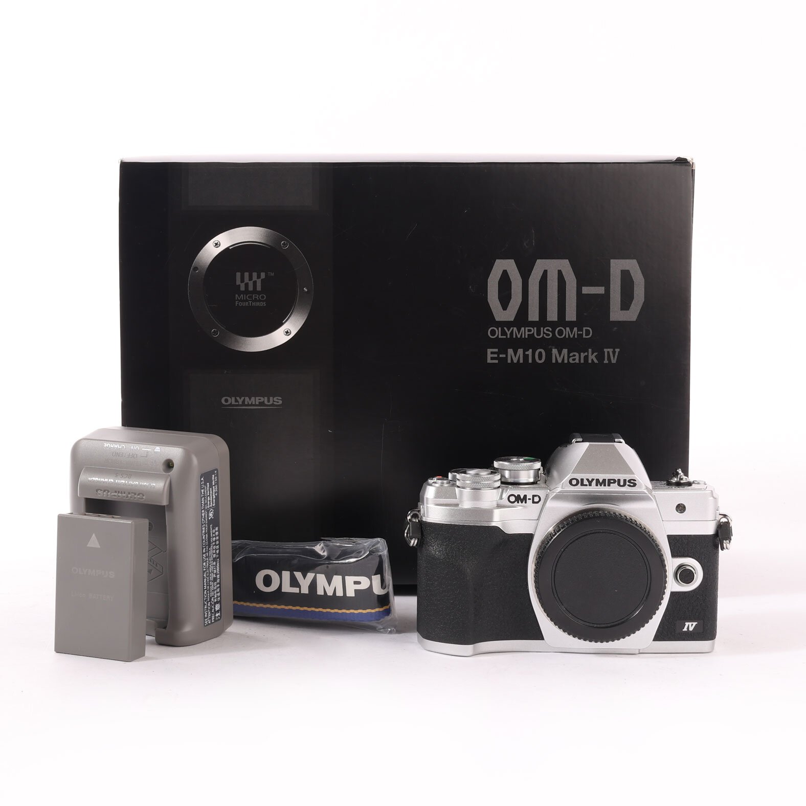 Olympus OM-D E-M10 IV Gehäuse ca. 250 Auslösungen