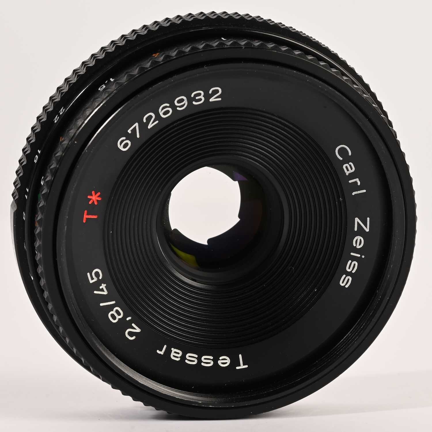 Contax Carl Zeiss Tessar 2,8/45mm T* Pancake