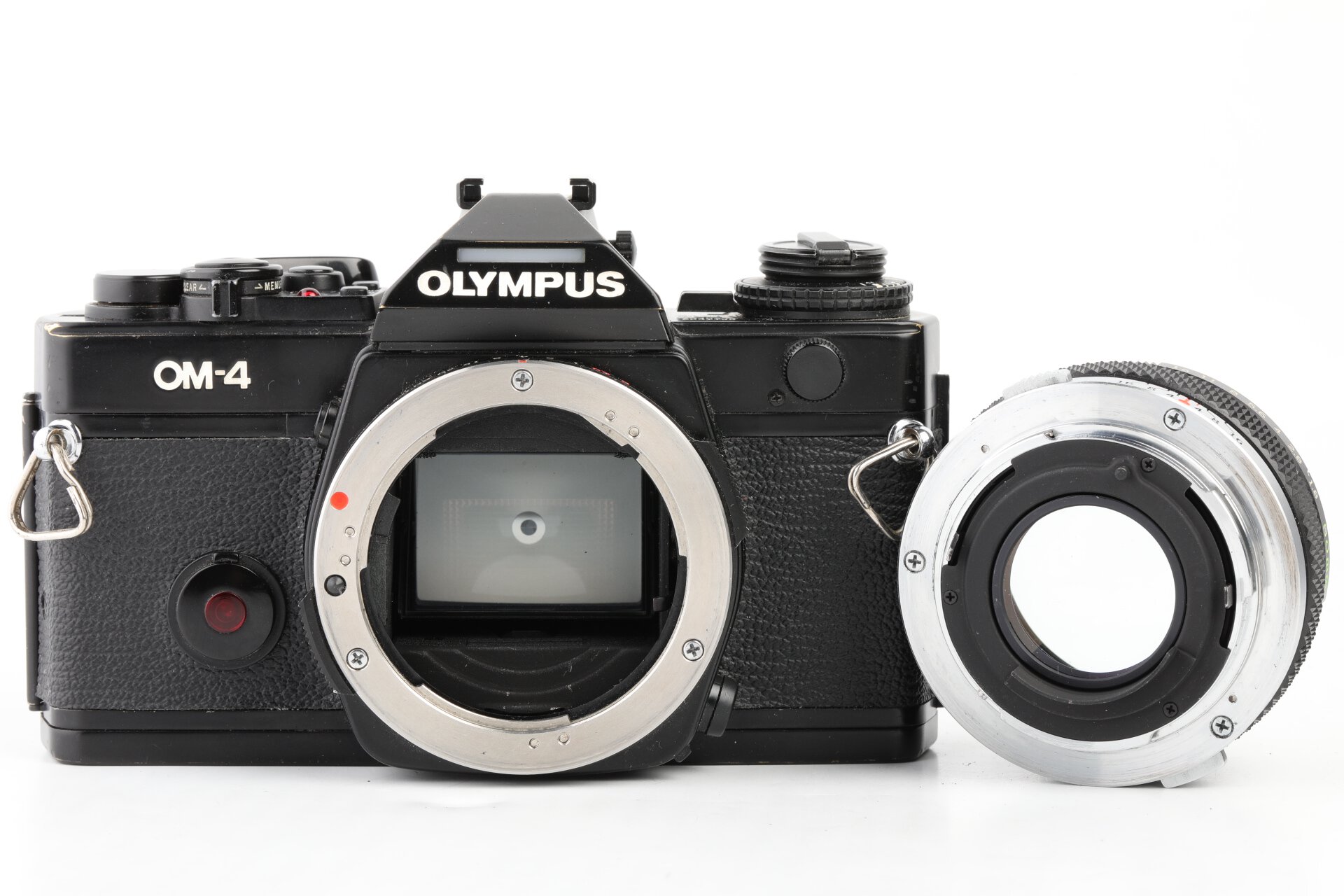 Olympus OM-4 schwarz + F.Zuiko Auto-S 1,8/50mm OM