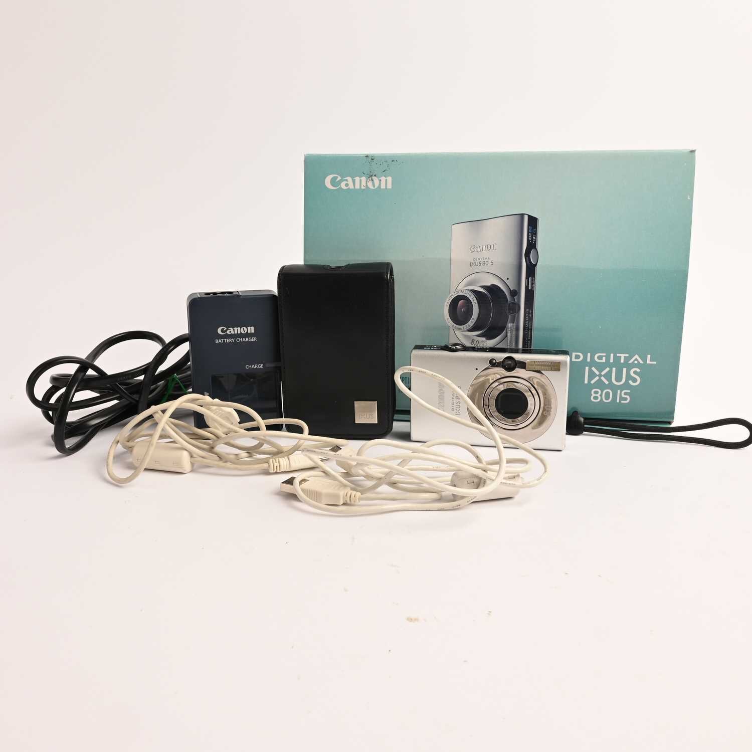 Canon Digital IXUS 80 IS 8MP kompakt