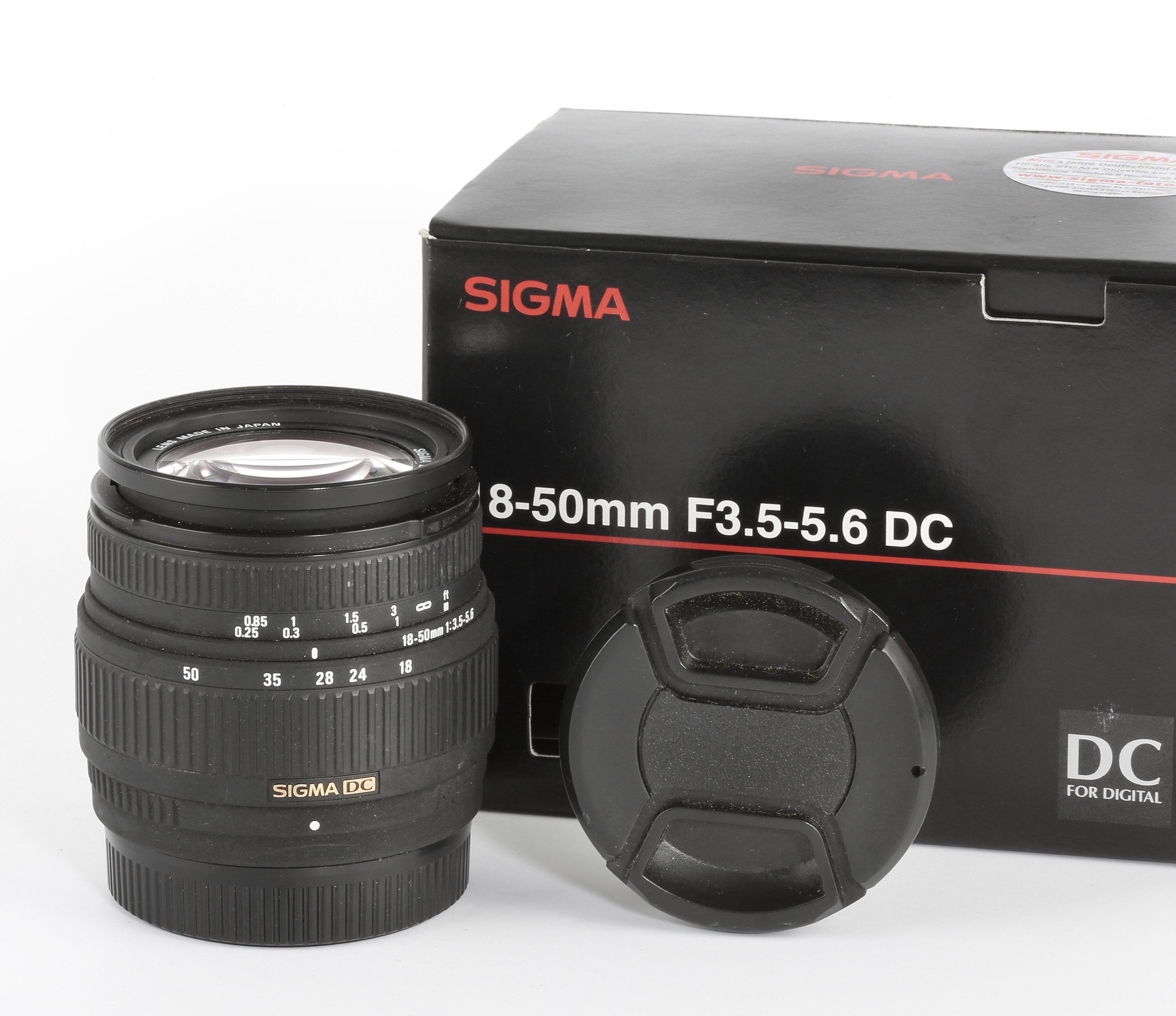 Sigma 18-50 F3,5-5,6 DC für Pentax AF