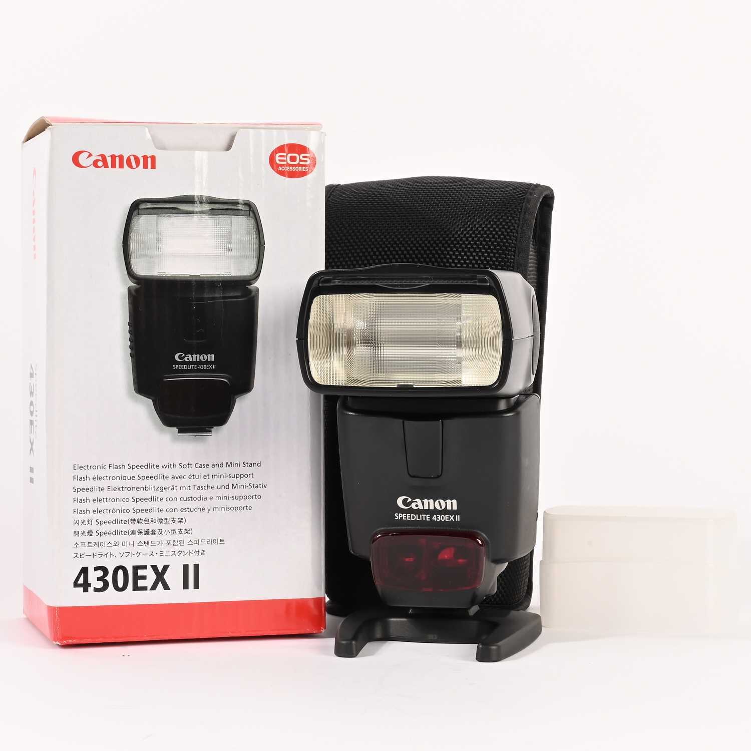 Canon Speedlite 430EX II Aufsteck Blitz für Canon EOS und R Kameras