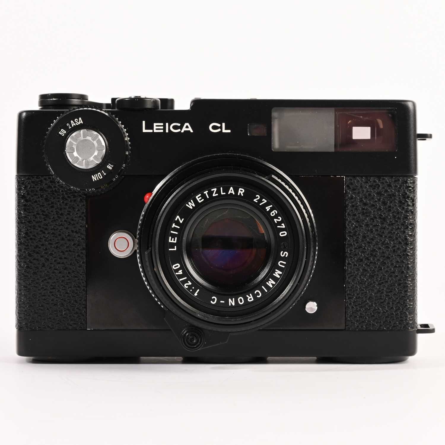 Leitz Wetzlar Leica CL mit Summicron-C 1:2/40 Kamera