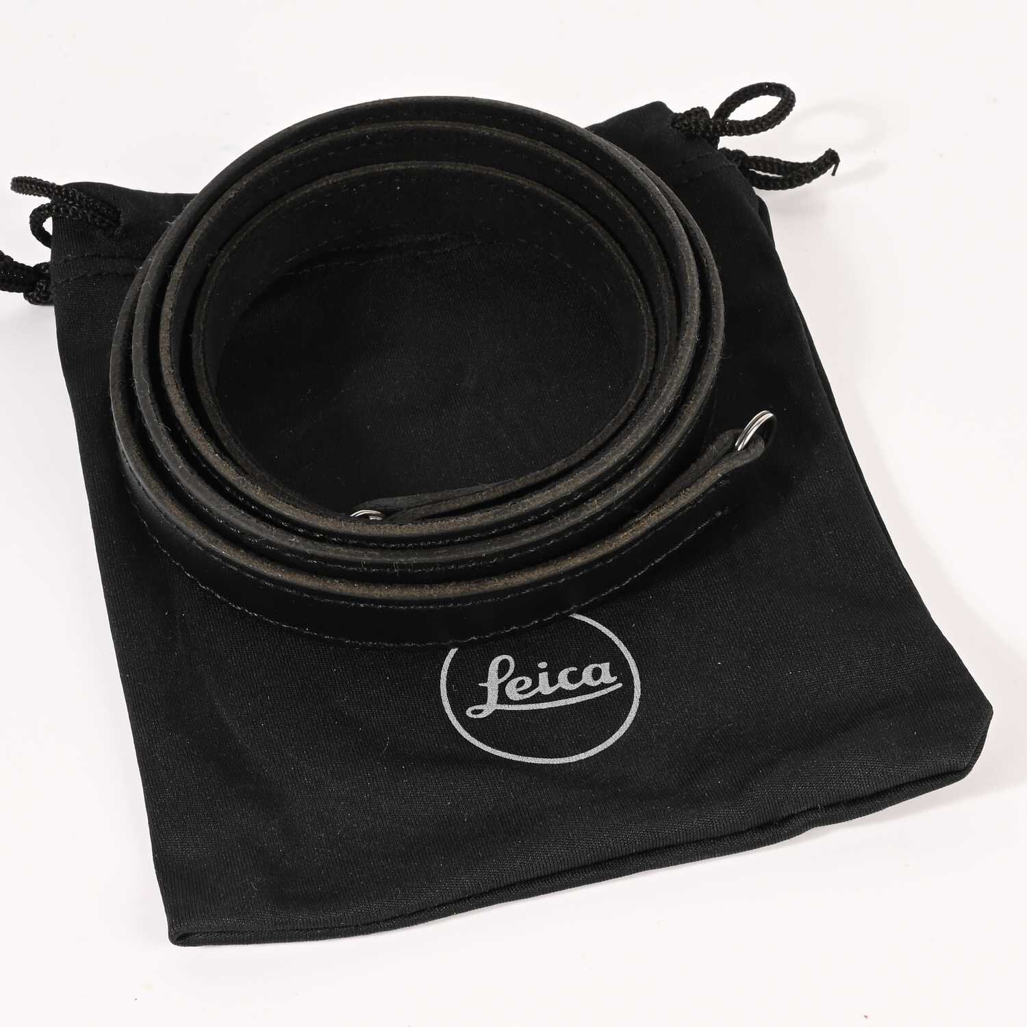 Original Leica schwarzer Leder Hals Schulter Kameragurt für  Q2, Q3, X1, X2