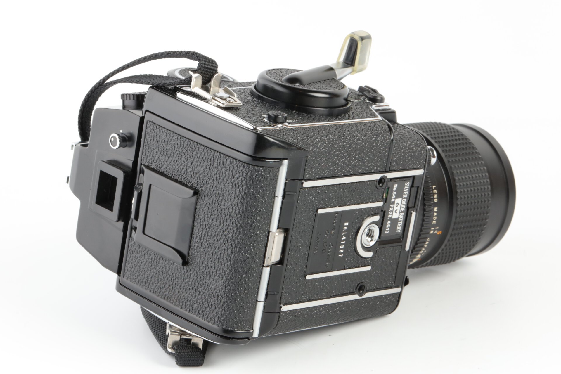 Mamiya M645 100s + Sekor C 3,5/150mm + Prismensucher