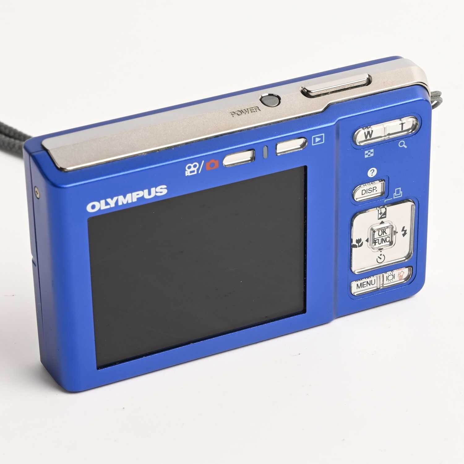 Olympus FE-360 8,0 MP Digitalkamera blau kompakt