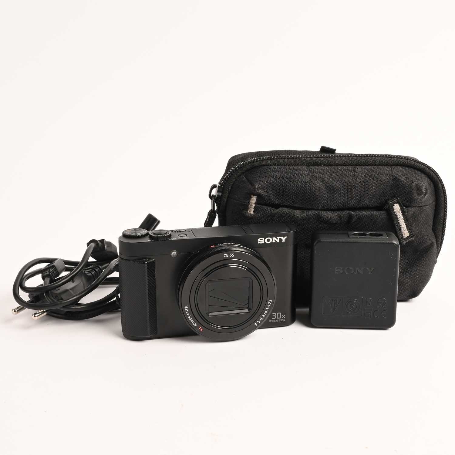 Sony Cyber-shot DSC-HX90 Schwarz 18.2MP Kompaktkamera 30x Zoom Wi-Fi