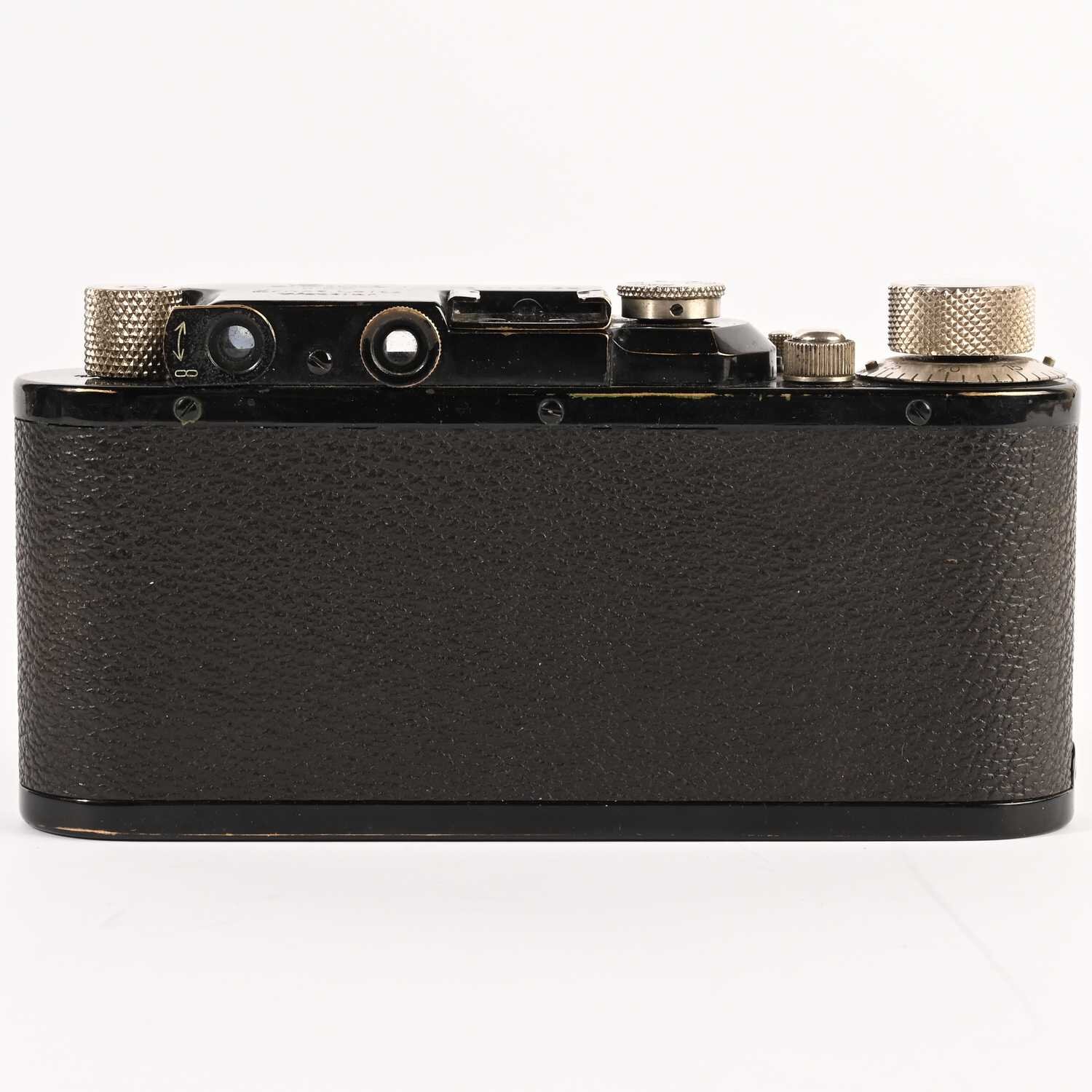 Leitz Leica Standart schwarz Lack Nr.104129 Baujahr 1933 Nickel-Elmar 3,5/5 cm