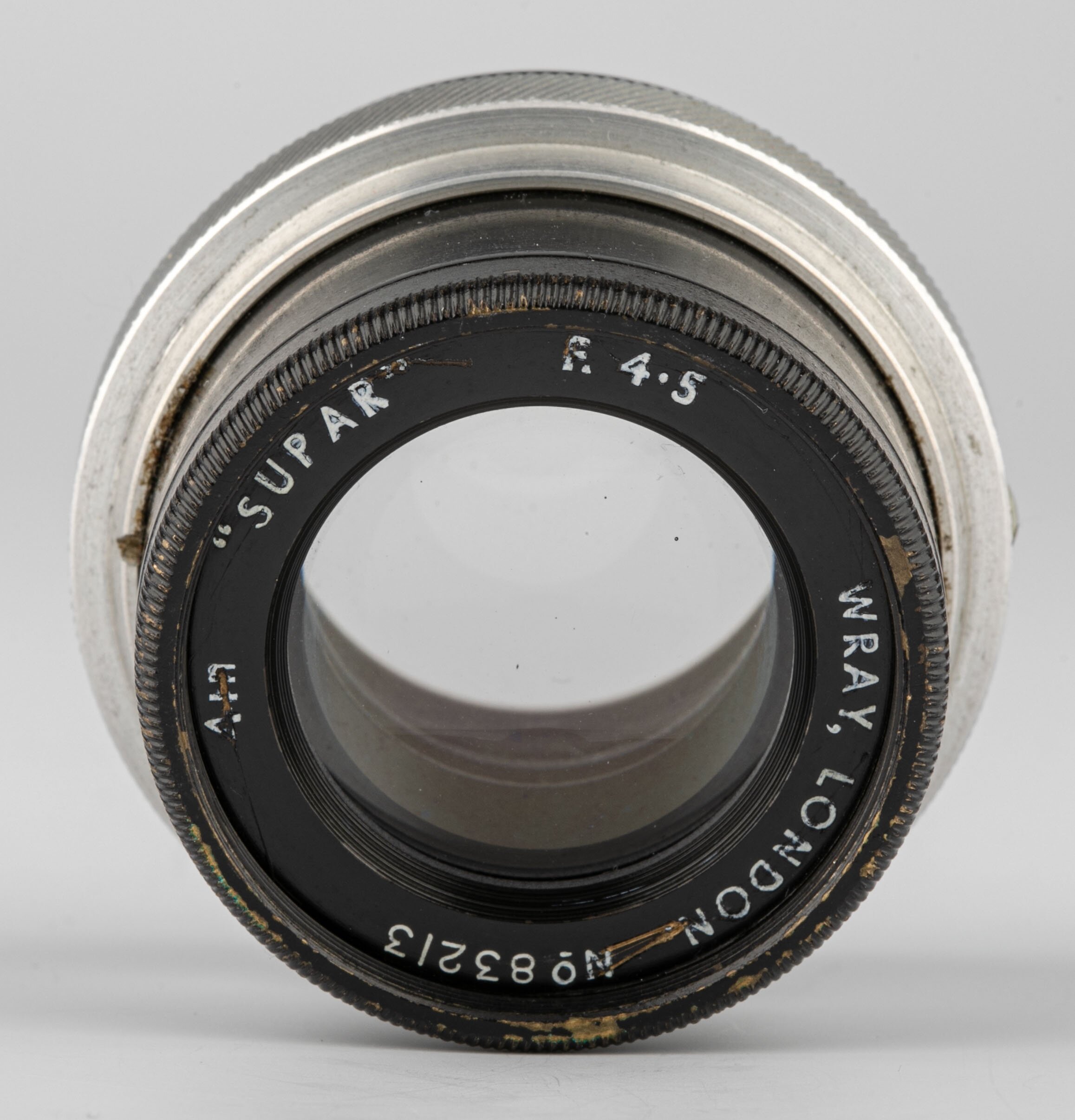 Wray London 4 inch 4,5  Supar 4,5/100mm M39