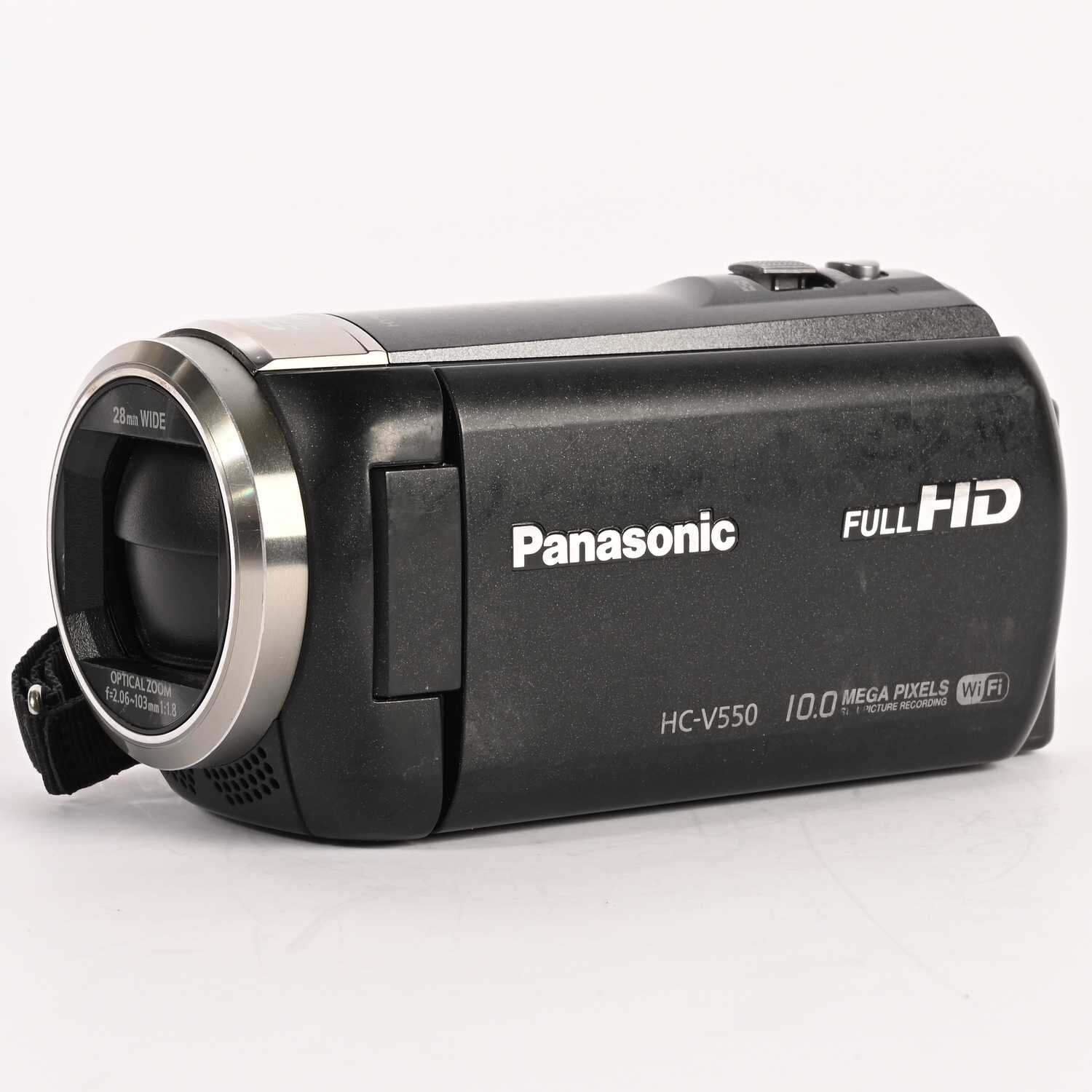 Panasonic HC V550 Full HD Camcorder Touchscreen x50 opt.zoom