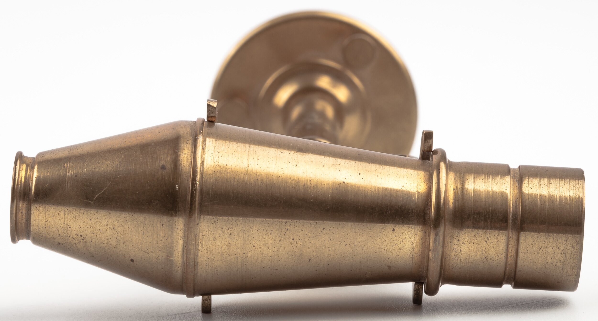 Voigtländer Daguerrotypie-Kamera Miniatur Replika des Modells von 1841, Messing