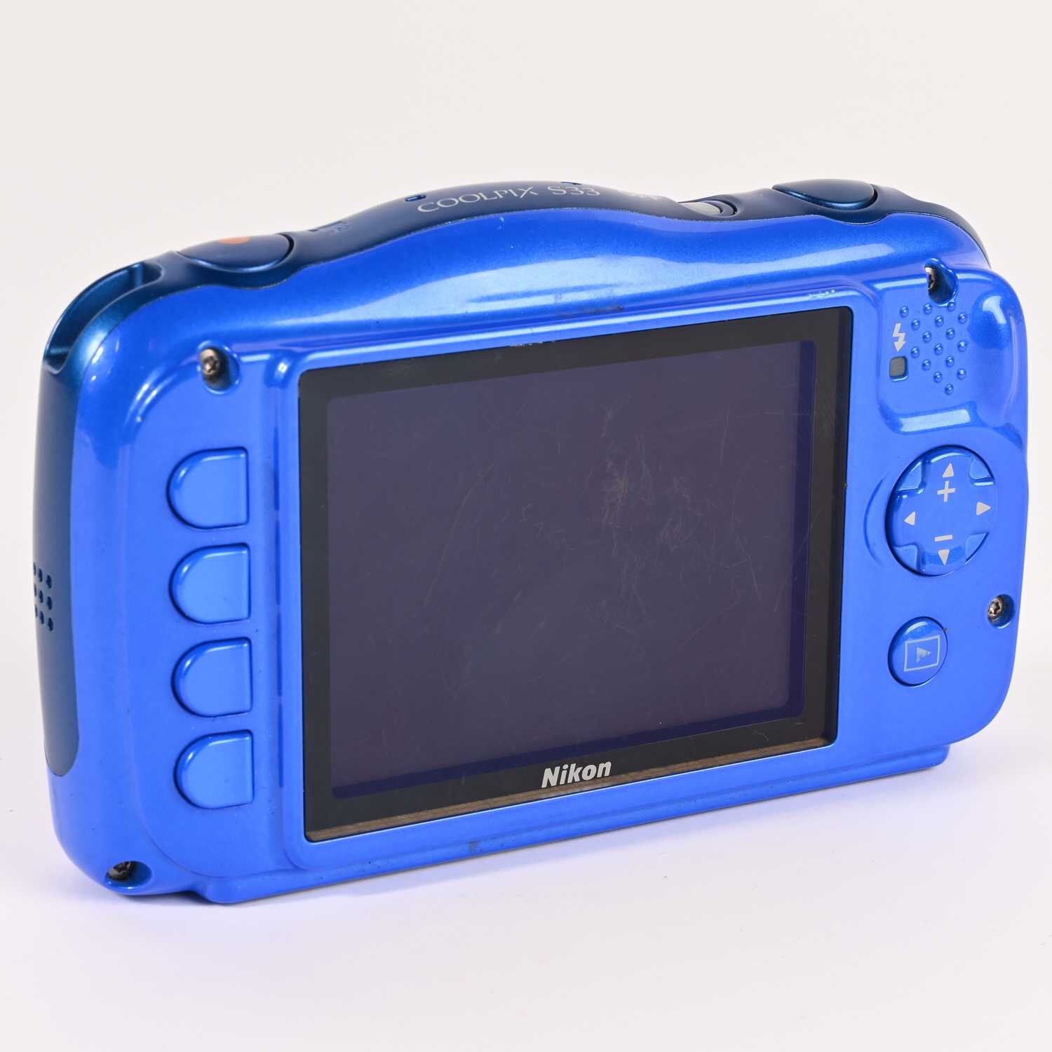 Nikon Coolpix S33 blau Unterwasserkamera 13,2 MP
