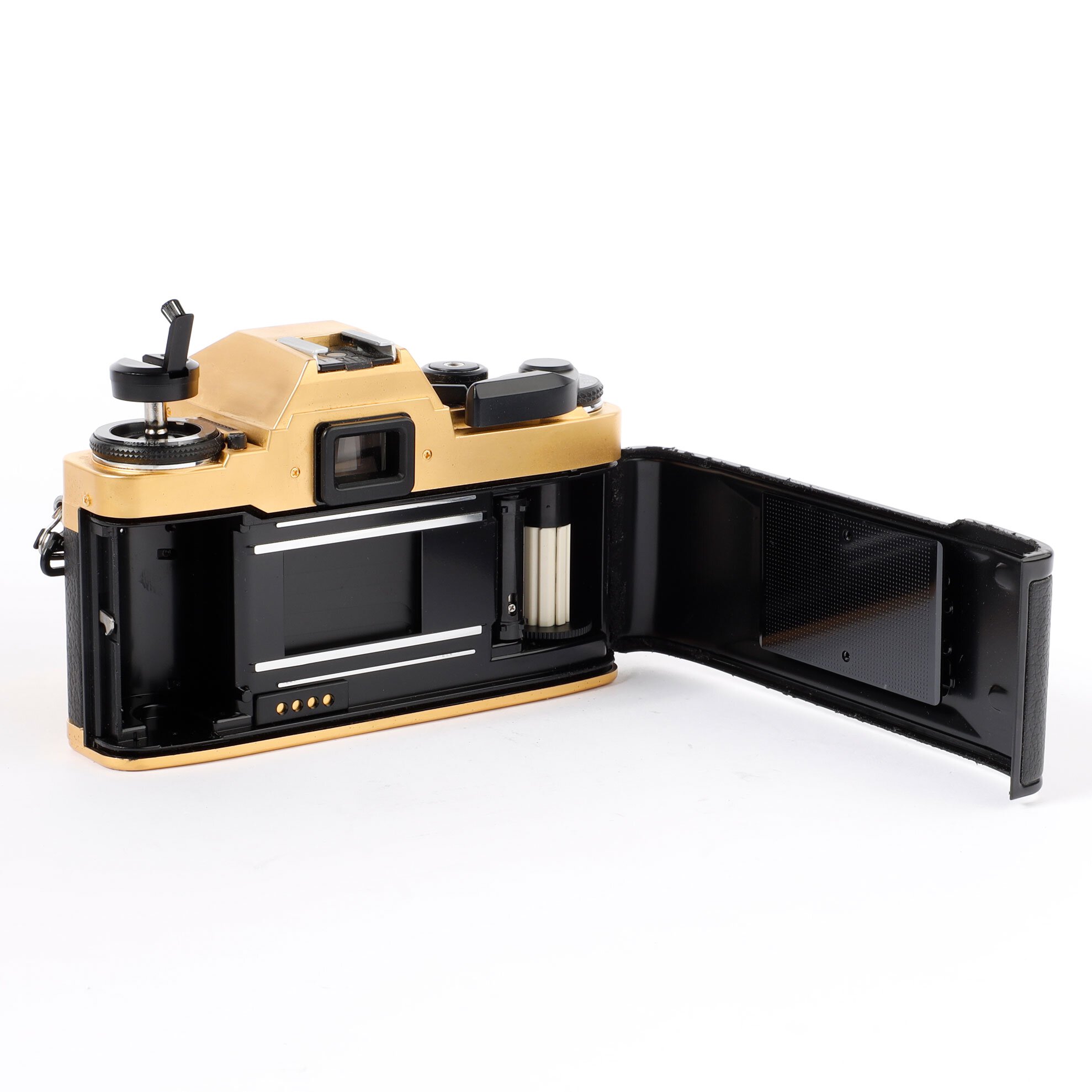 Ricoh XR-P Multi-Program Rikenon P 1.7/50mm Gold limitierte Edition Holz Box