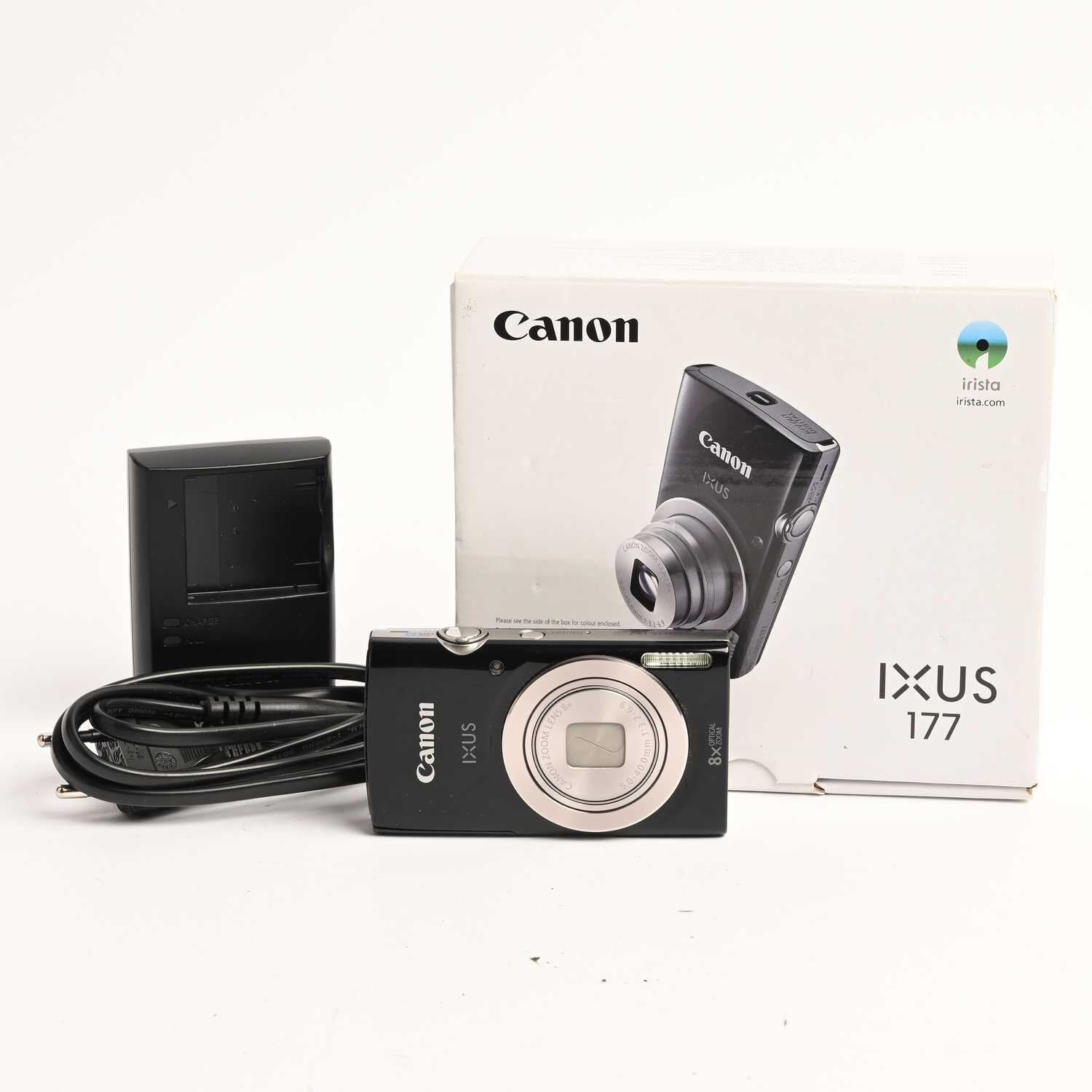 Canon IXUS 177 Kompaktkamera schwarz 20MP 8x Zoom HD-Video
