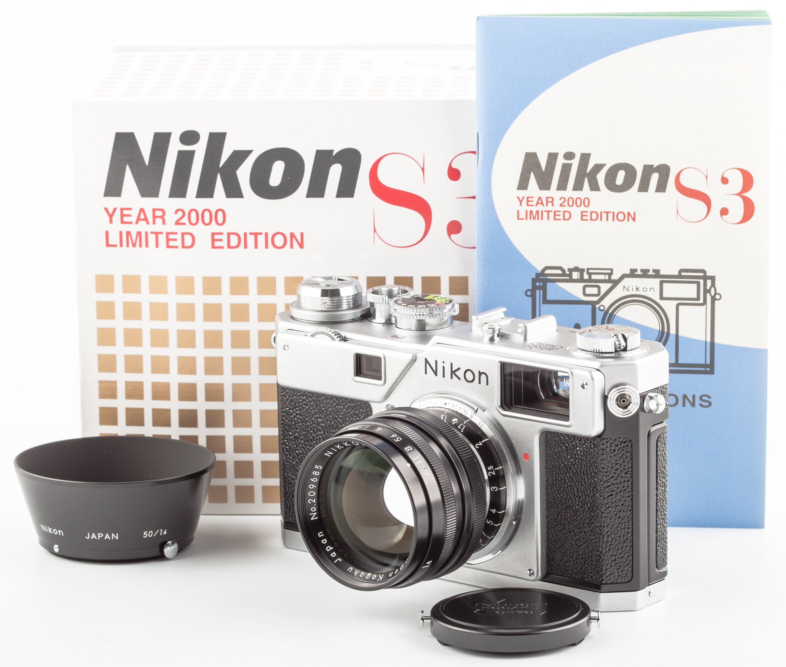 Nikon S3 Limited Edition Nikkor-S 1.4/50mm boxed NEW!
