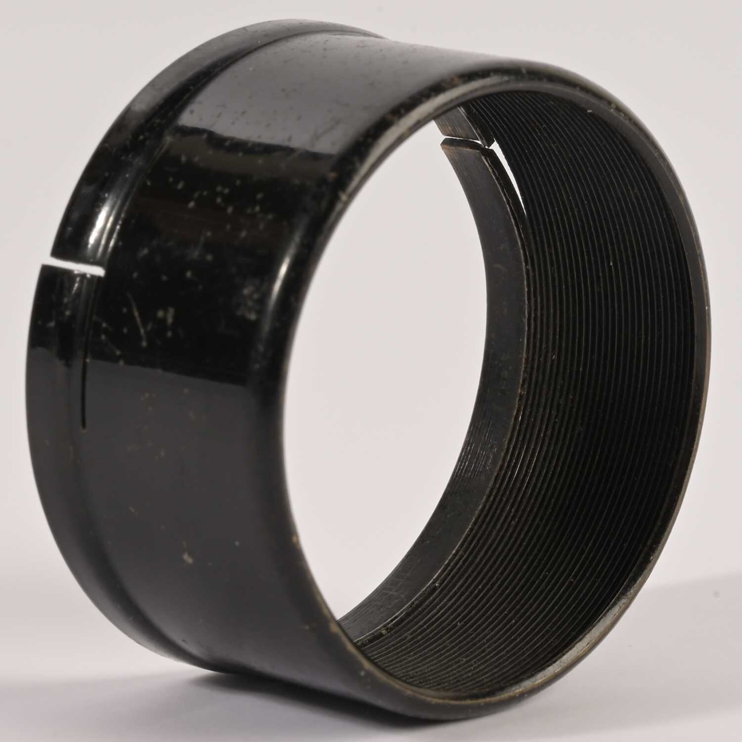 Rare early Leitz Leica lens hood FISON black