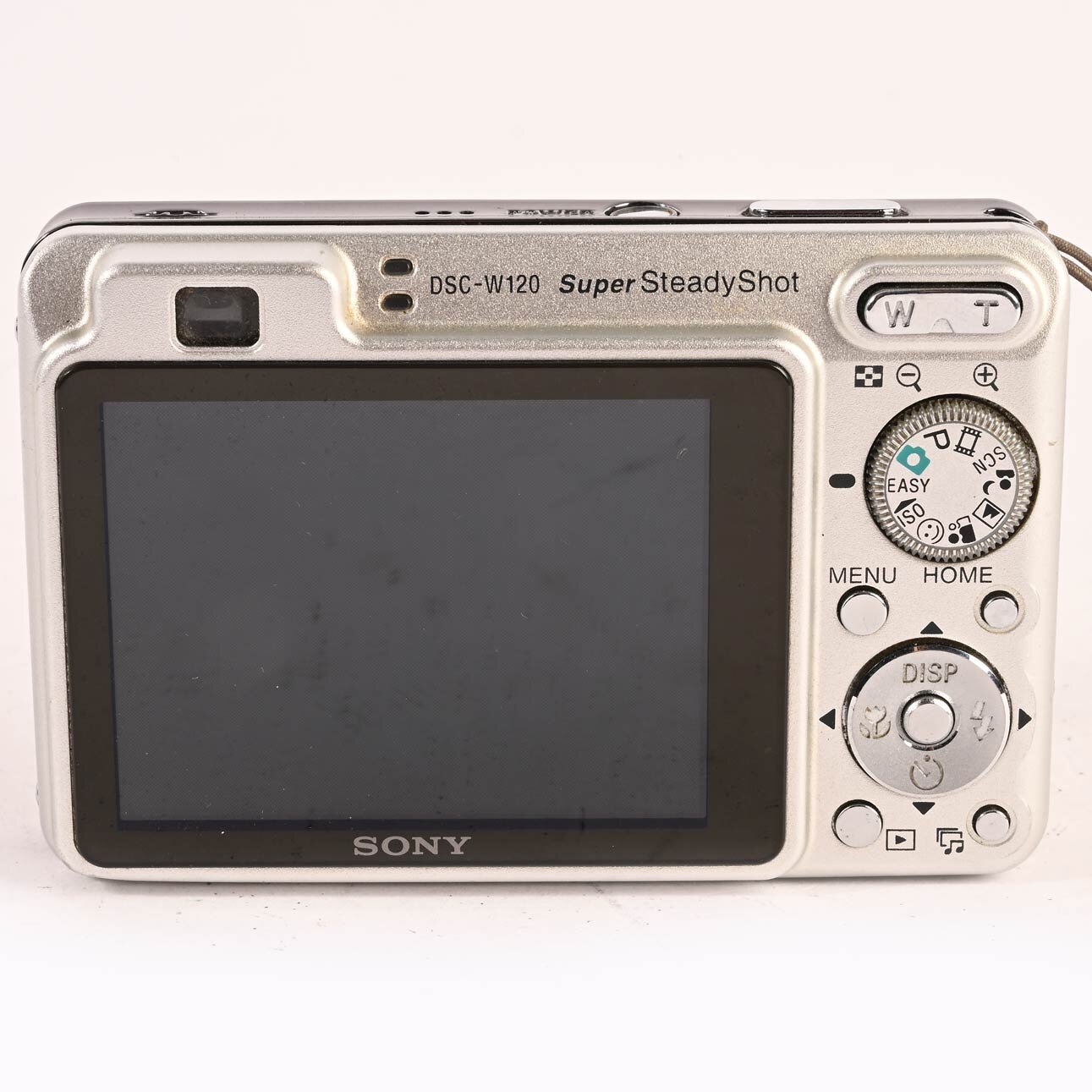 Sony Cyber-Shot DSC-W120 Digitalkamera 7.2MP Silver