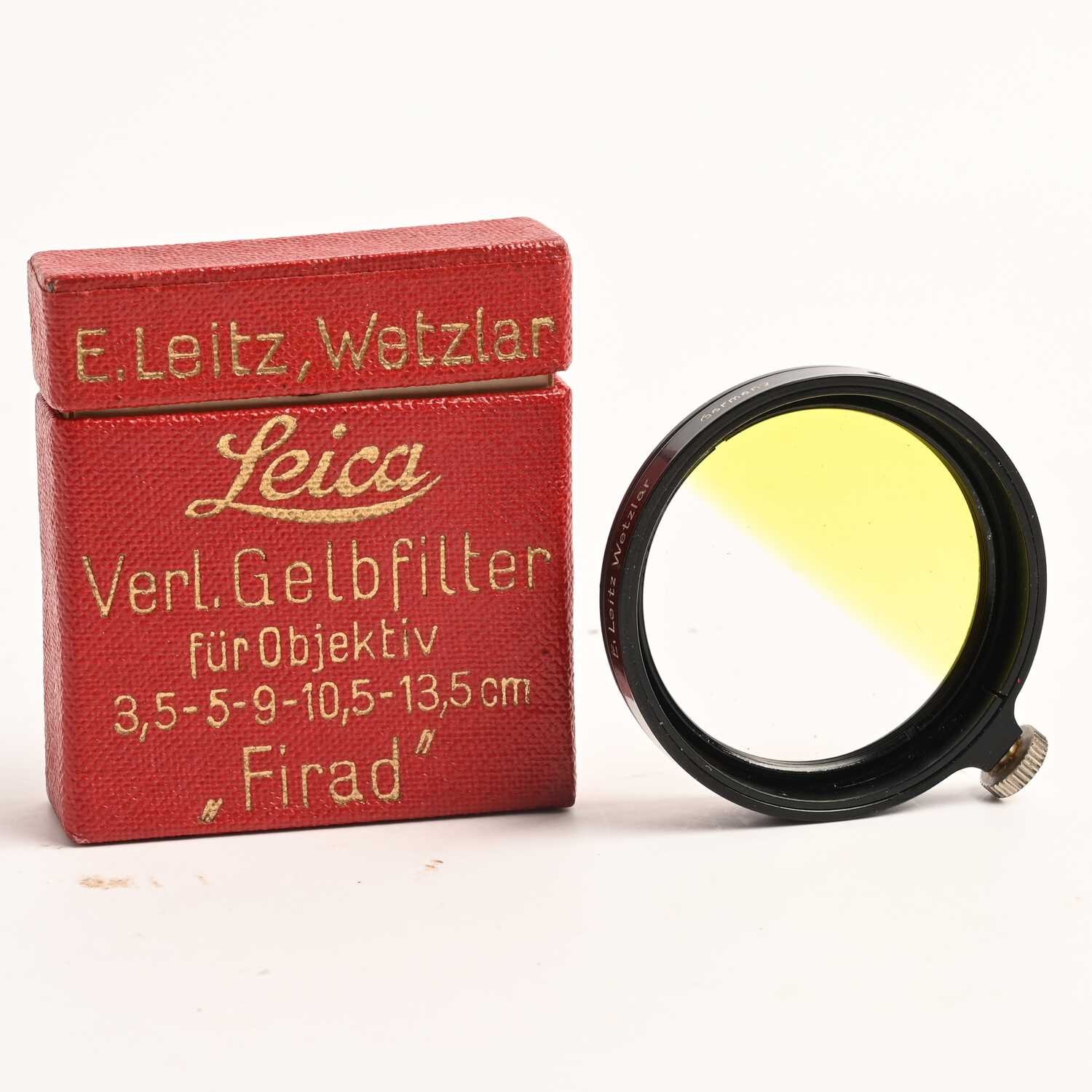 Leica Leitz "Firad" Verlauf-Filter Gelb A36