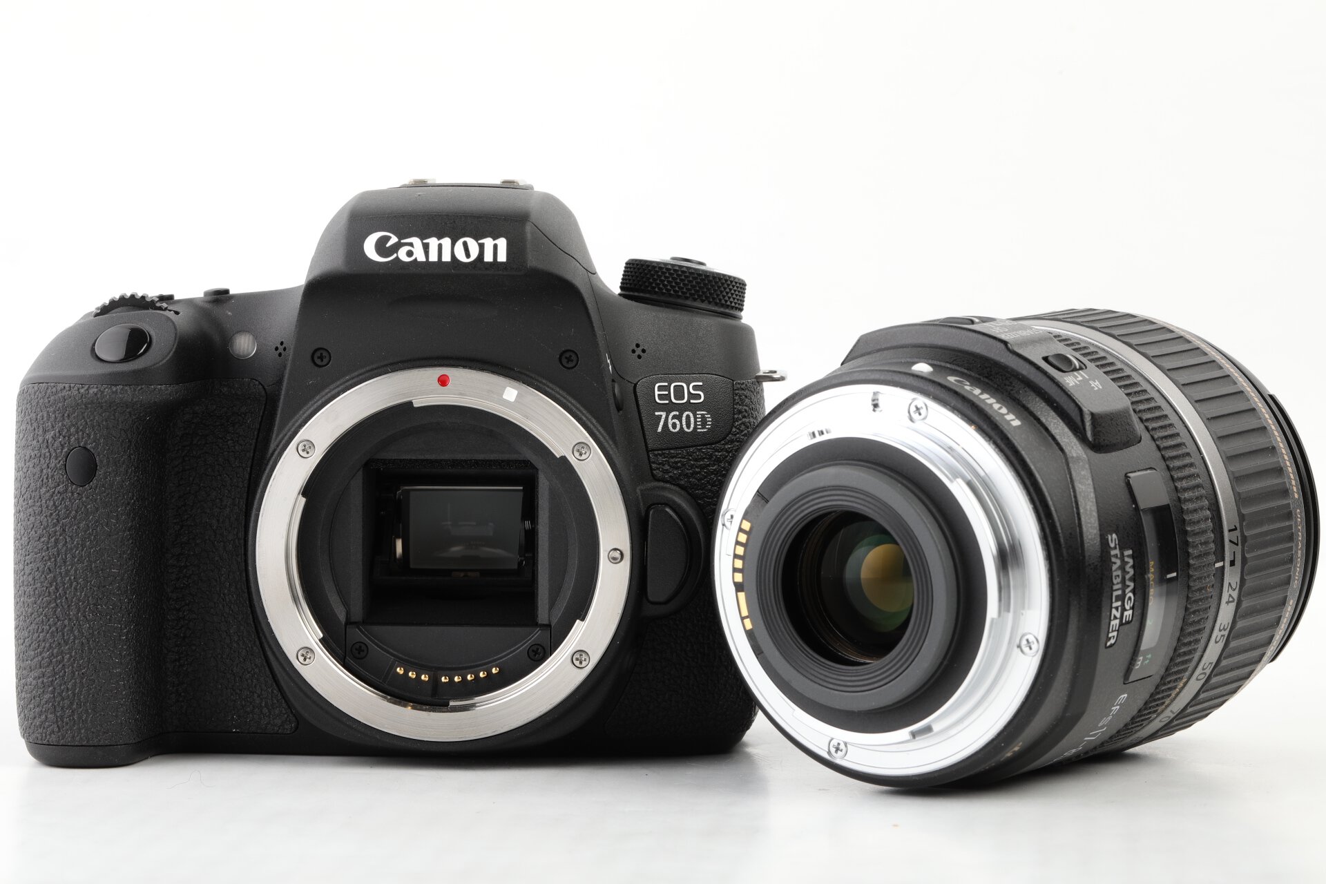 Canon EOS 760D Gehäuse + EF-S 17-85mm 4-5,6 IS  USM + 580EX Speedlite ca 4000 Auslösungen