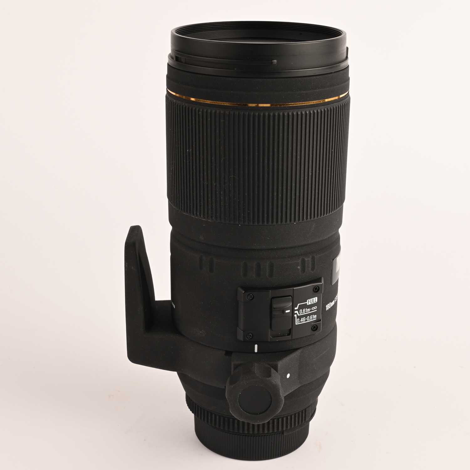 Sigma 180mm F3.5 EX DG HSM D Macro Objektiv Nikon F