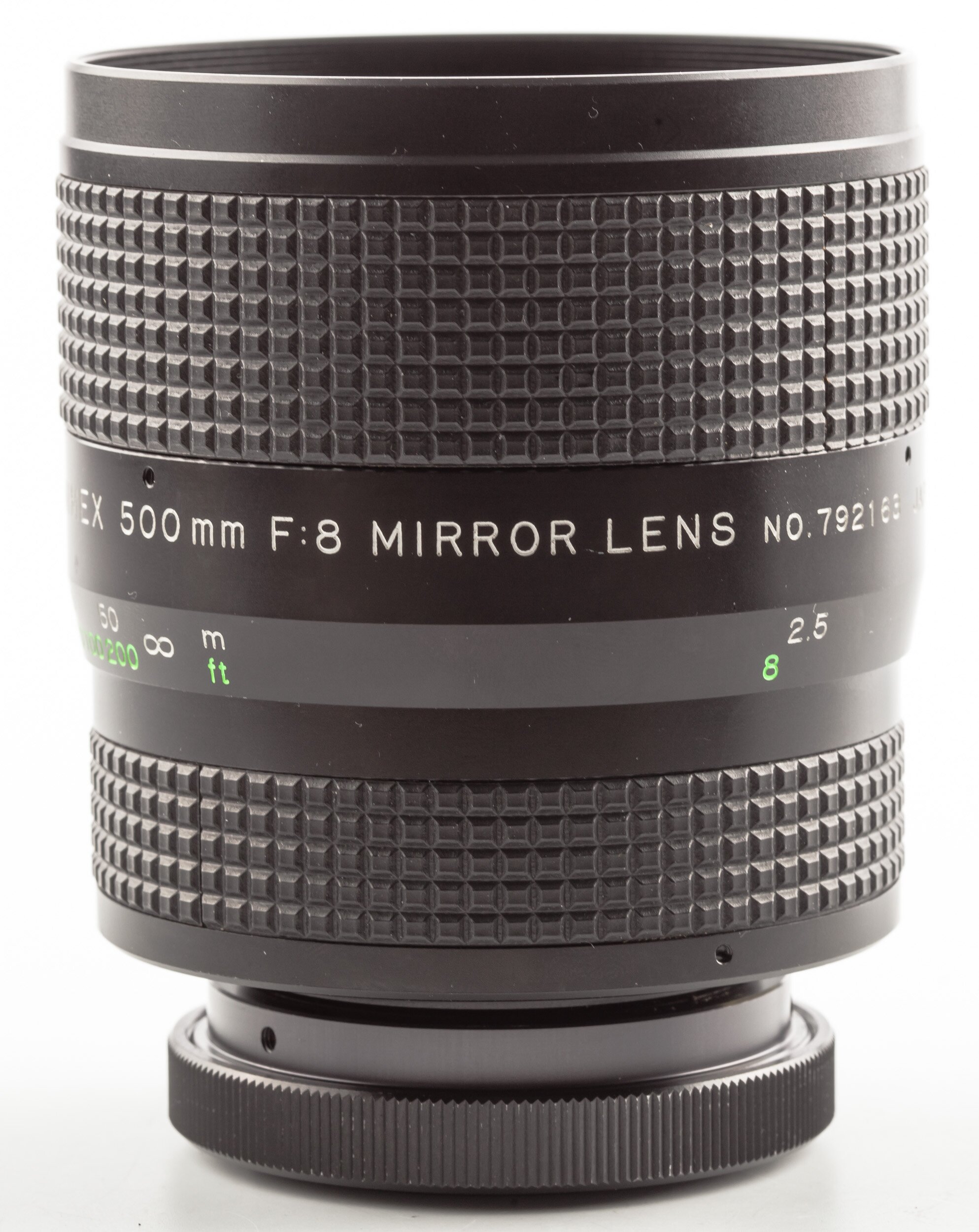 Hanimex 500mm 8 Mirror Lens T2 Canon FD
