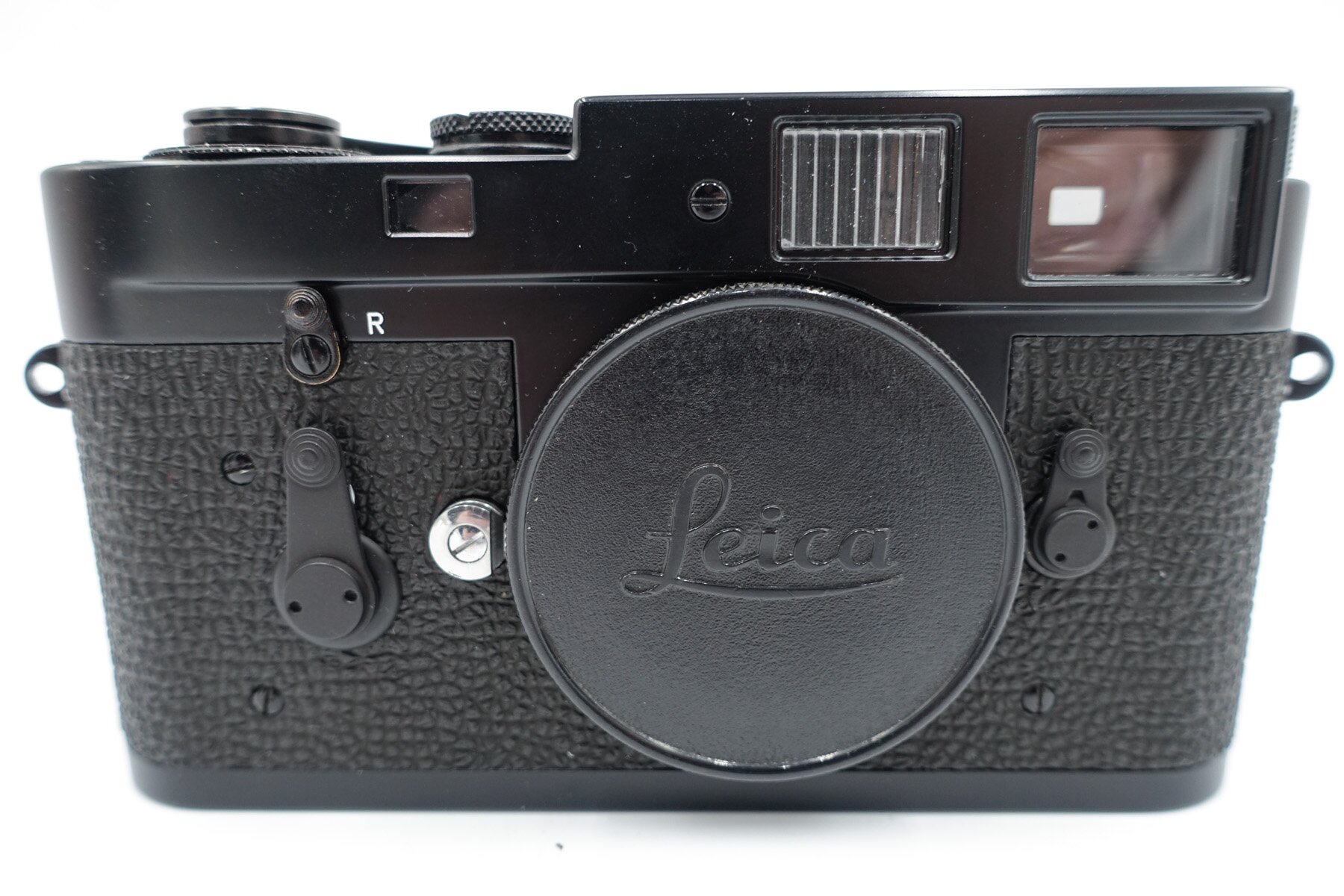 Leica M2 Gehäuse schwarz nachlackiert