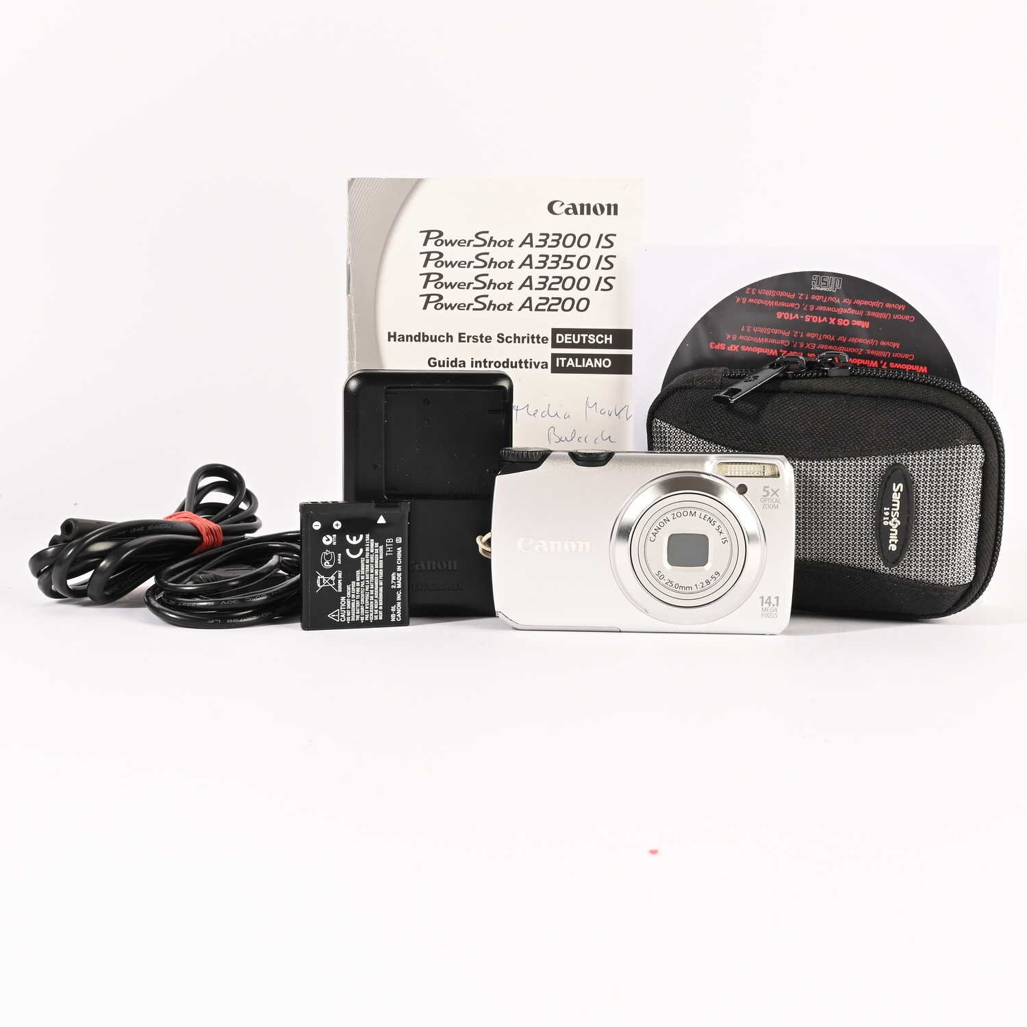 Canon PowerShot A3200 IS 14MP Digitalkamera Kamera