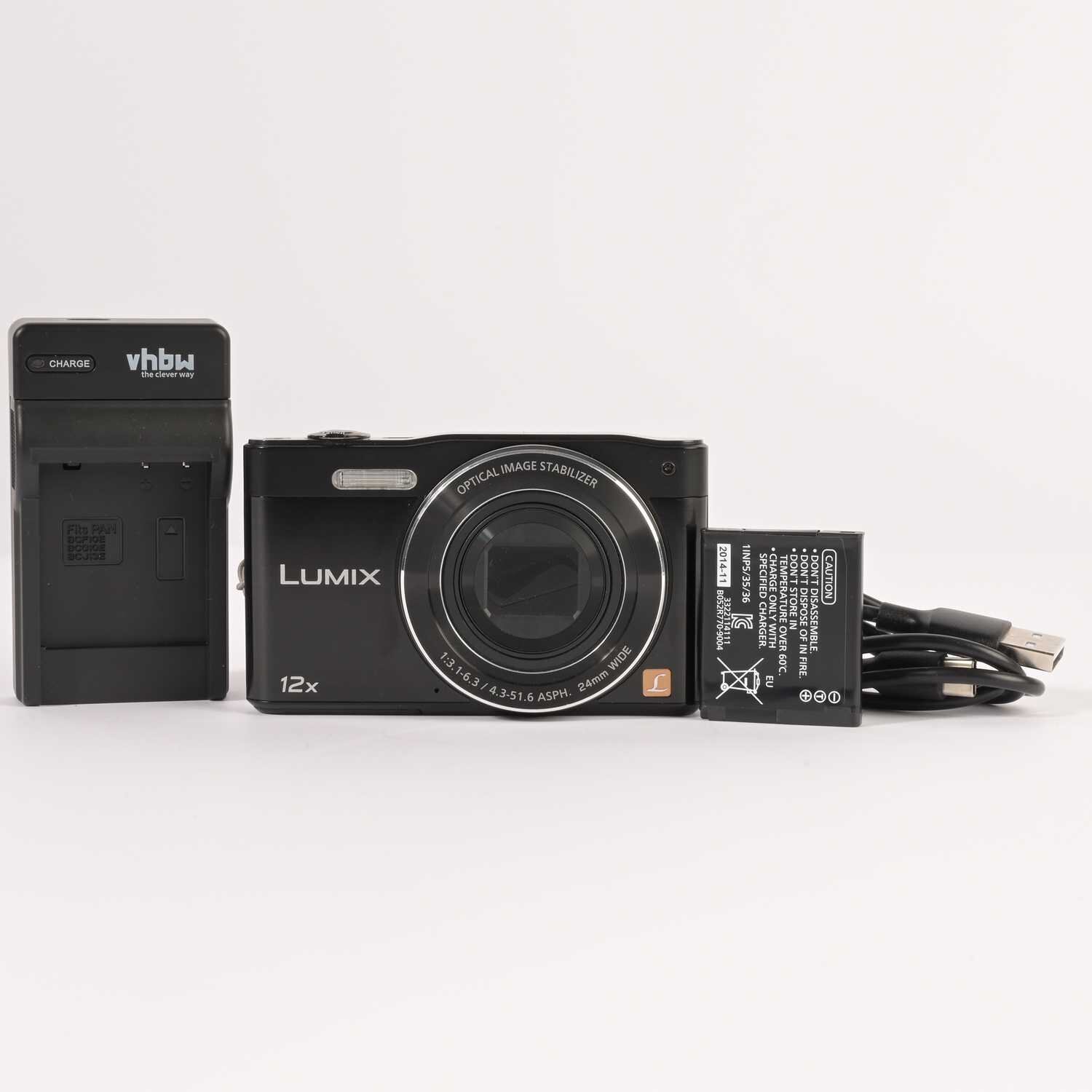 Panasonic LUMIX DMC-SZ8 16,0 MP Digitalkamera Kompakt Schwarz