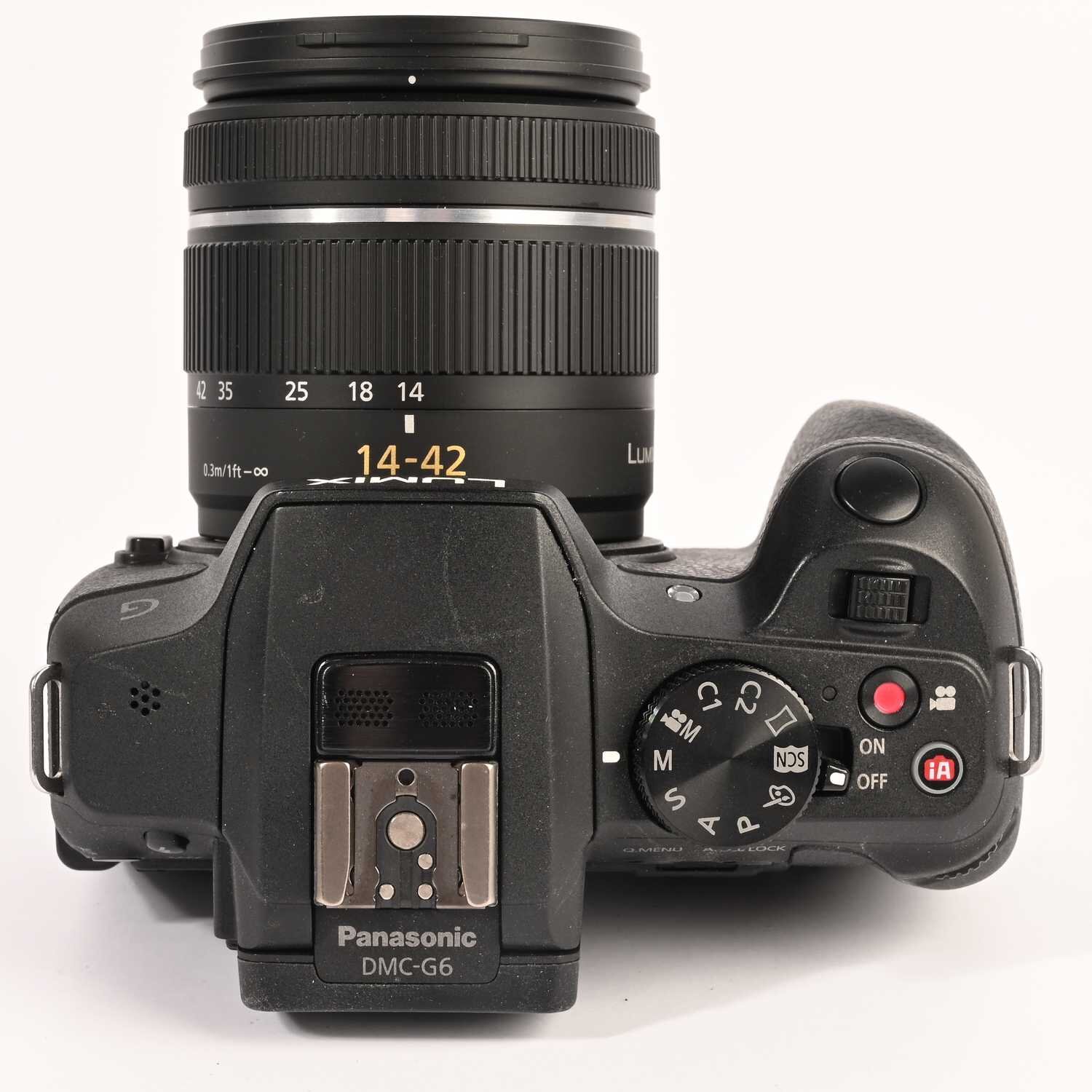 Panasonic LUMIX DMC-G6 16.1MP Digitalkamera 14-24/3,5-5,6